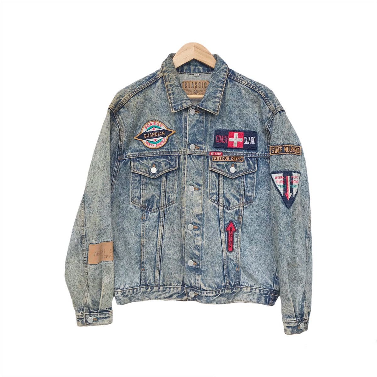 Vintage Classic vintage fit trucker jacket Size US M / EU 48-50 / 2 - 1 Thumbnail