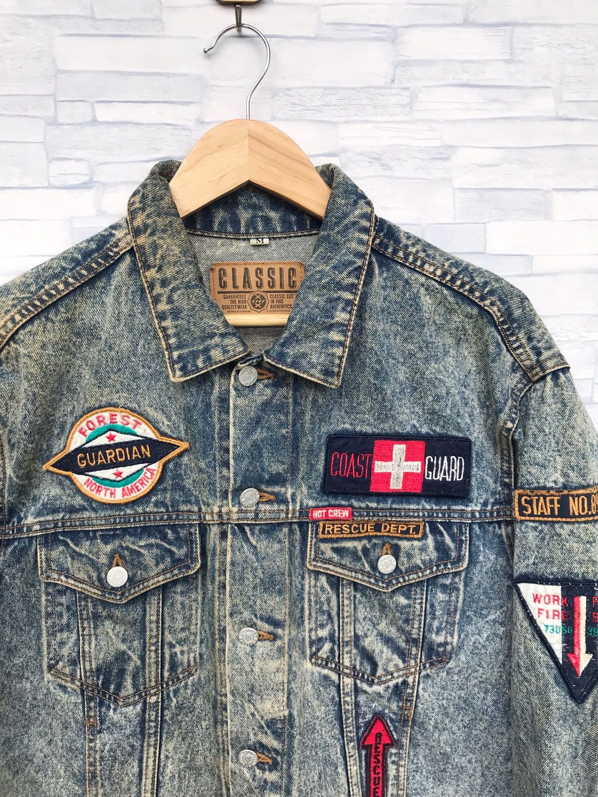 Vintage Classic vintage fit trucker jacket Size US M / EU 48-50 / 2 - 4 Thumbnail