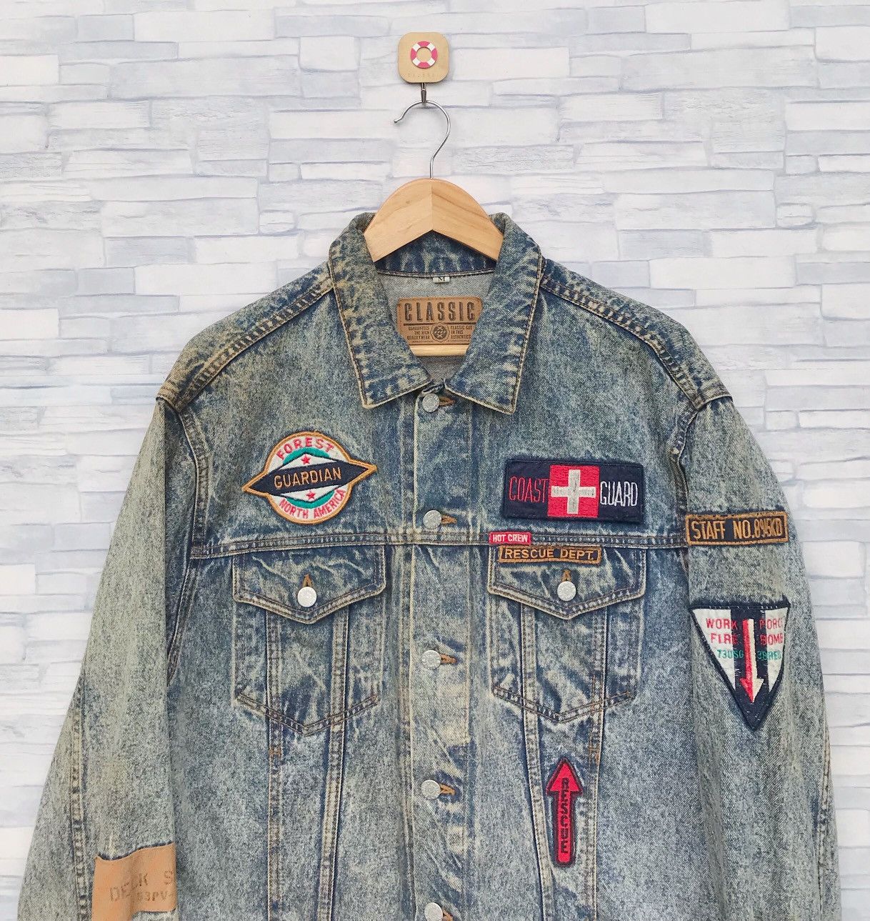Vintage Classic vintage fit trucker jacket Size US M / EU 48-50 / 2 - 3 Thumbnail