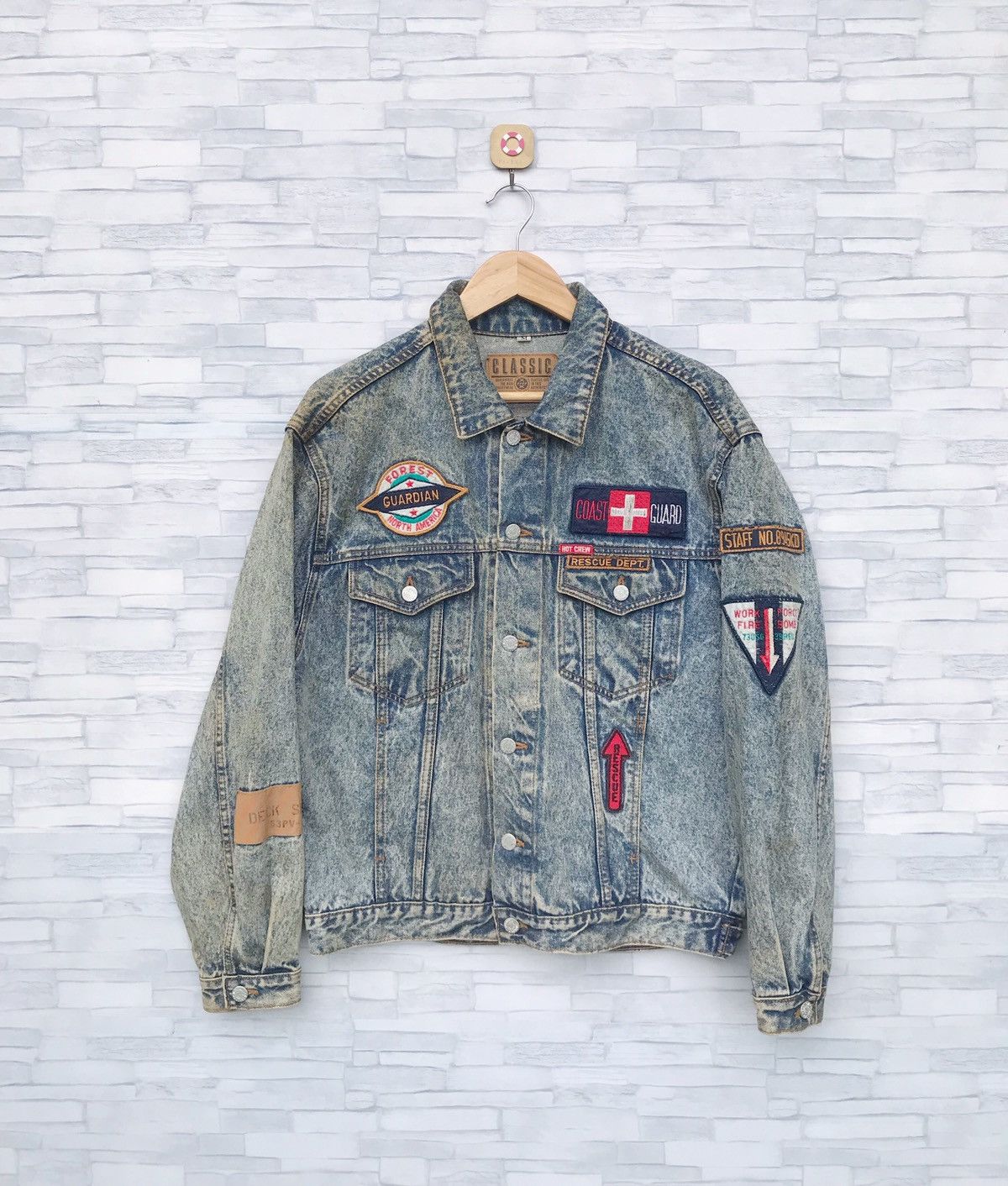 Vintage Classic vintage fit trucker jacket Size US M / EU 48-50 / 2 - 2 Thumbnail