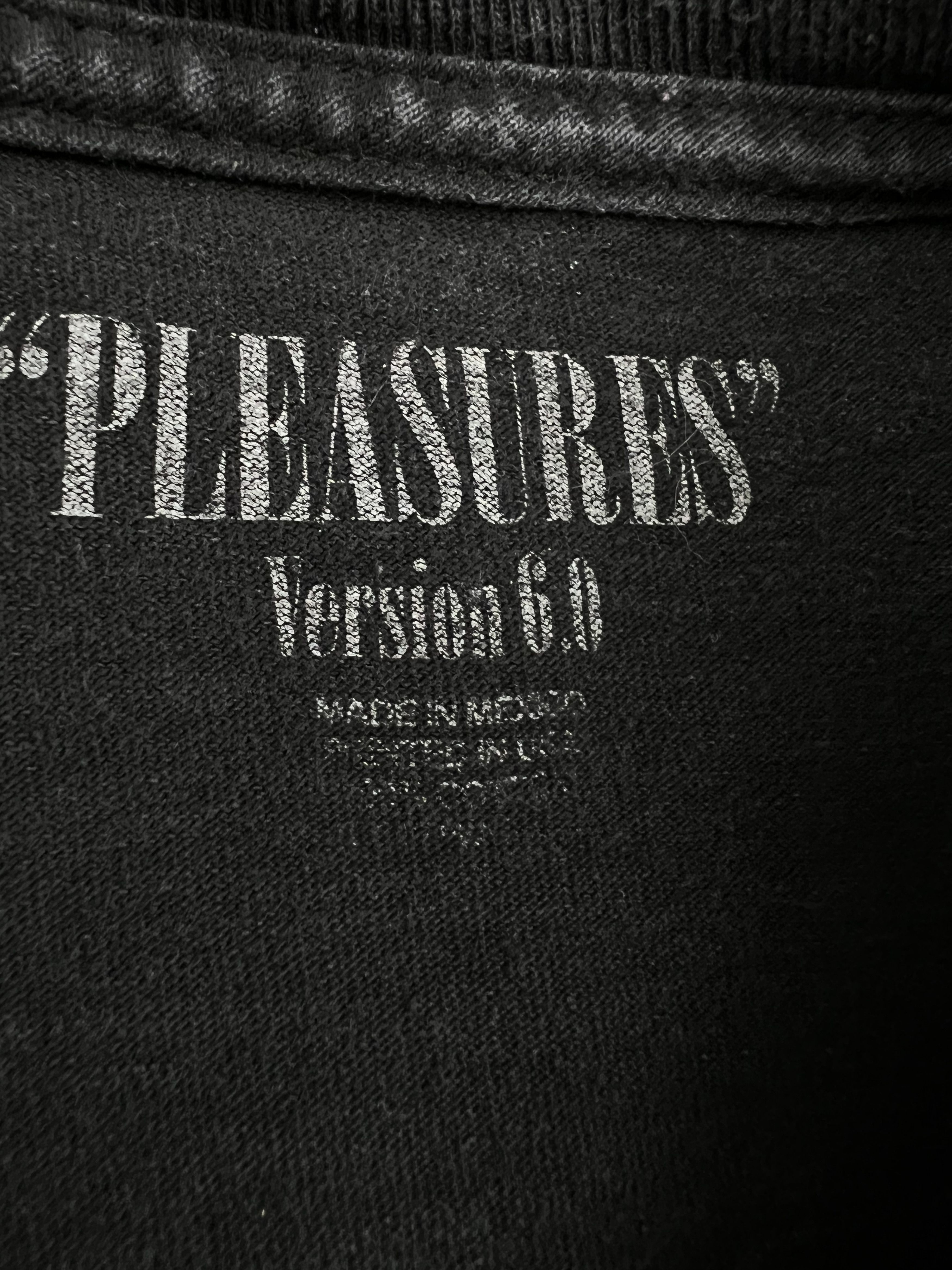 Pleasures Pleasures Skid Row Yoga OG Logo Tee Black Small 🥣🧊❄️ 666 Size US S / EU 44-46 / 1 - 4 Thumbnail