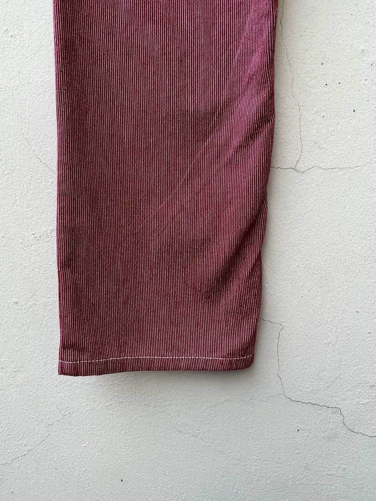Levi's Vintage 1994 Levi’s 512 Wabash Striped Red Jeans Size US 29 - 20 Thumbnail