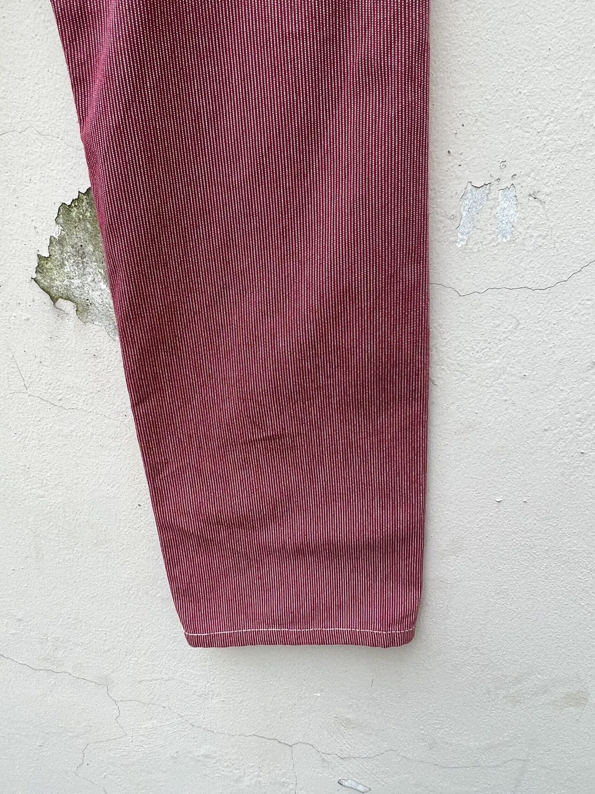 Levi's Vintage 1994 Levi’s 512 Wabash Striped Red Jeans Size US 29 - 23 Thumbnail