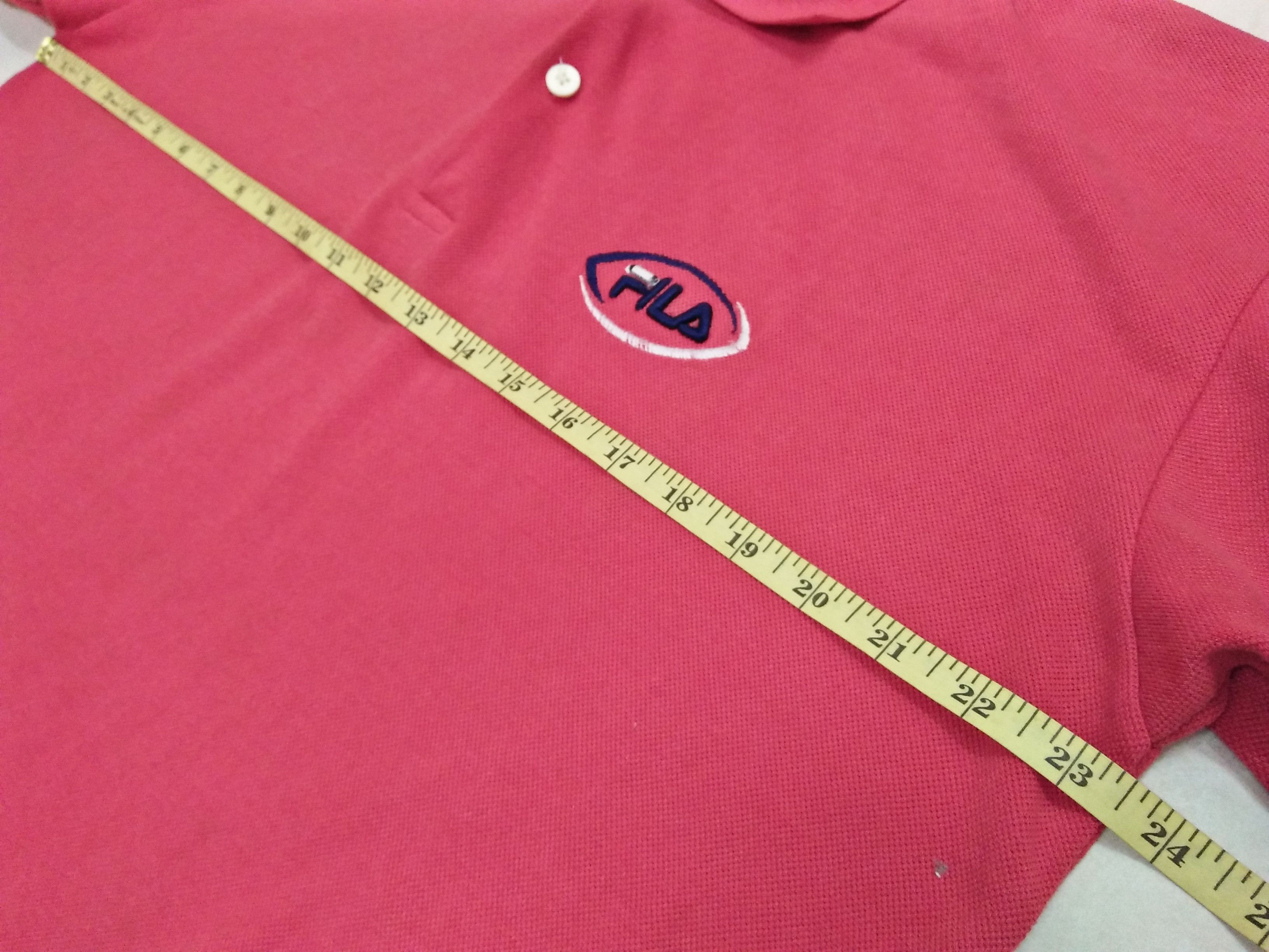 Fila × Vintage FILA Vintage Clothing Embroidered Logo Red Polo. Size US XL / EU 56 / 4 - 9 Thumbnail