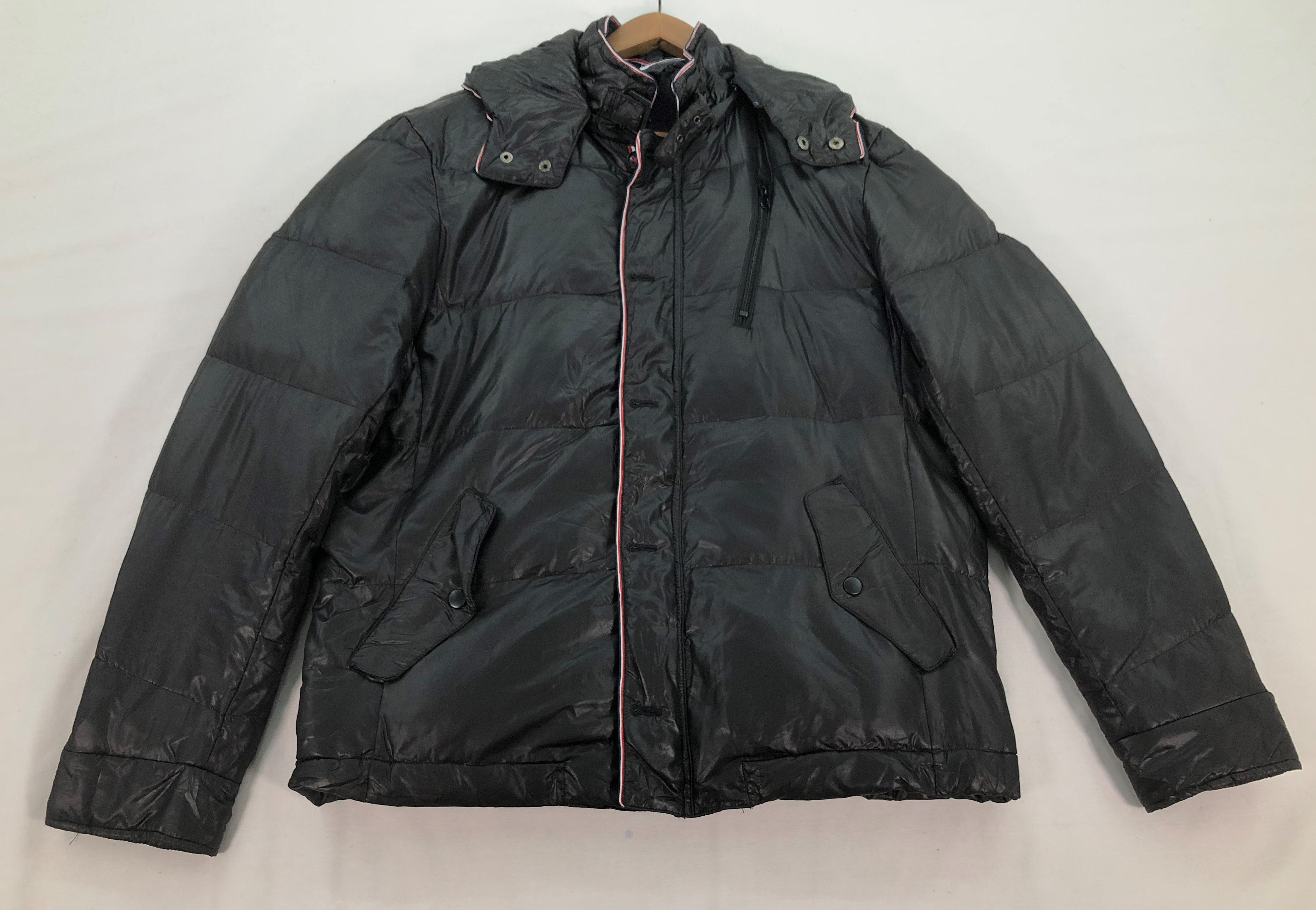 Japan Black Down Puffer Jacket Ski Wear Winter