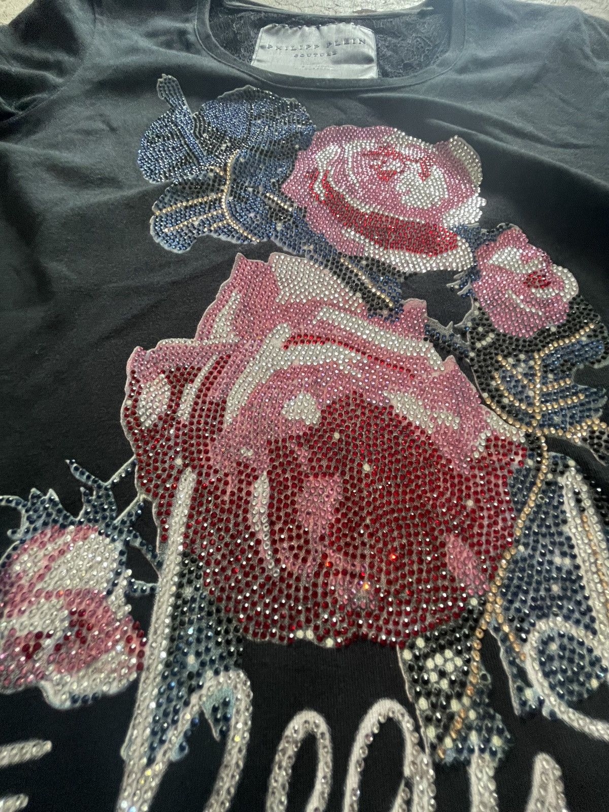Philipp Plein Philipp Plein Couture Rhinestone Woman’s T-shirt Size US M / EU 48-50 / 2 - 4 Thumbnail