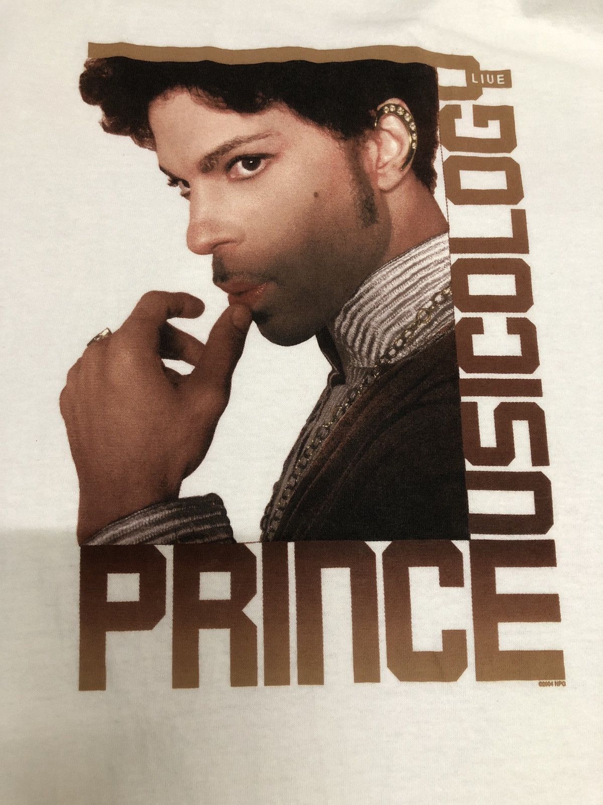 Band Tees Vintage PRINCE musicology Live Concert Tee Size US XL / EU 56 / 4 - 4 Thumbnail
