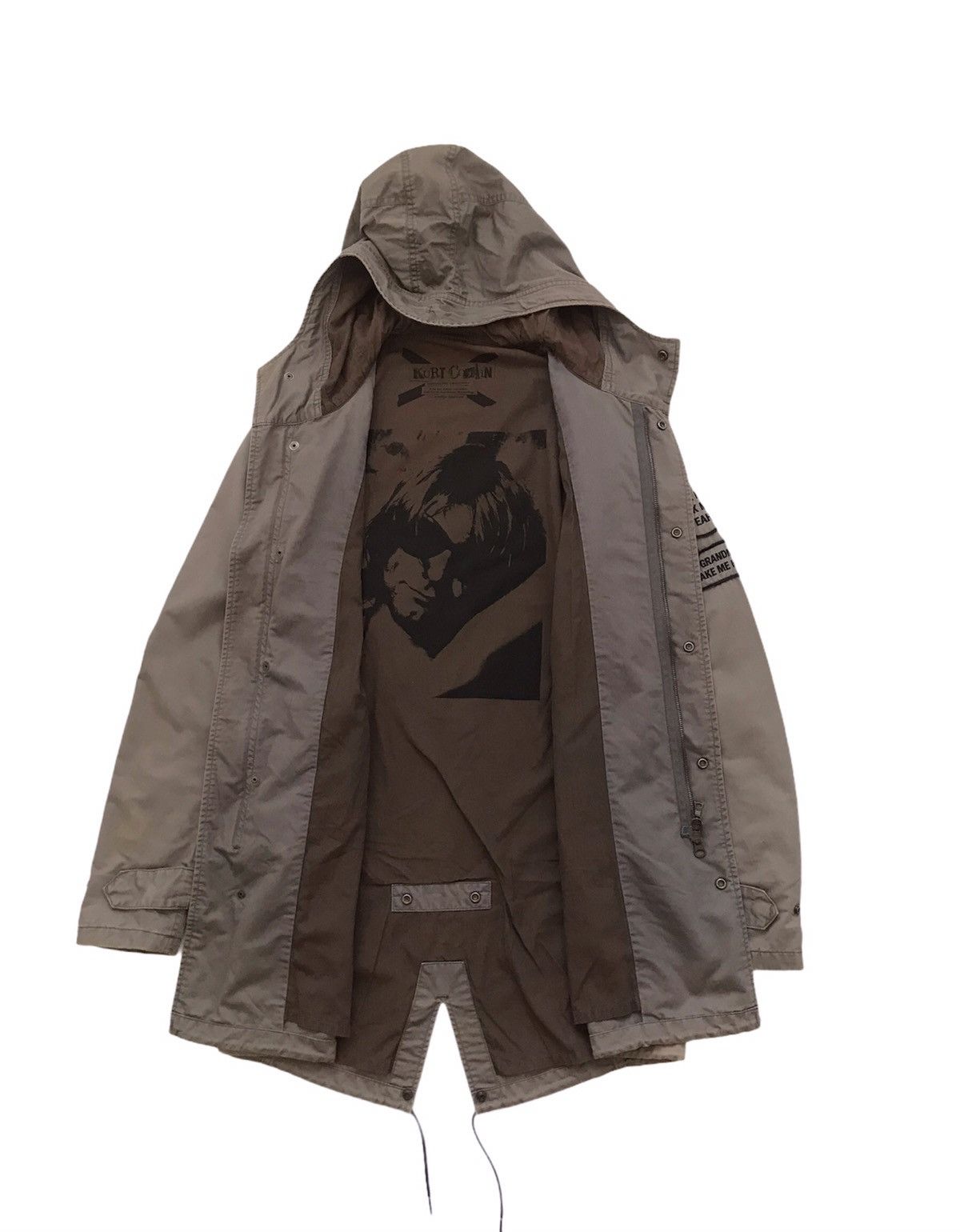 2007AW Hysteric Glamour X Kurt Cobain Parka Jacket