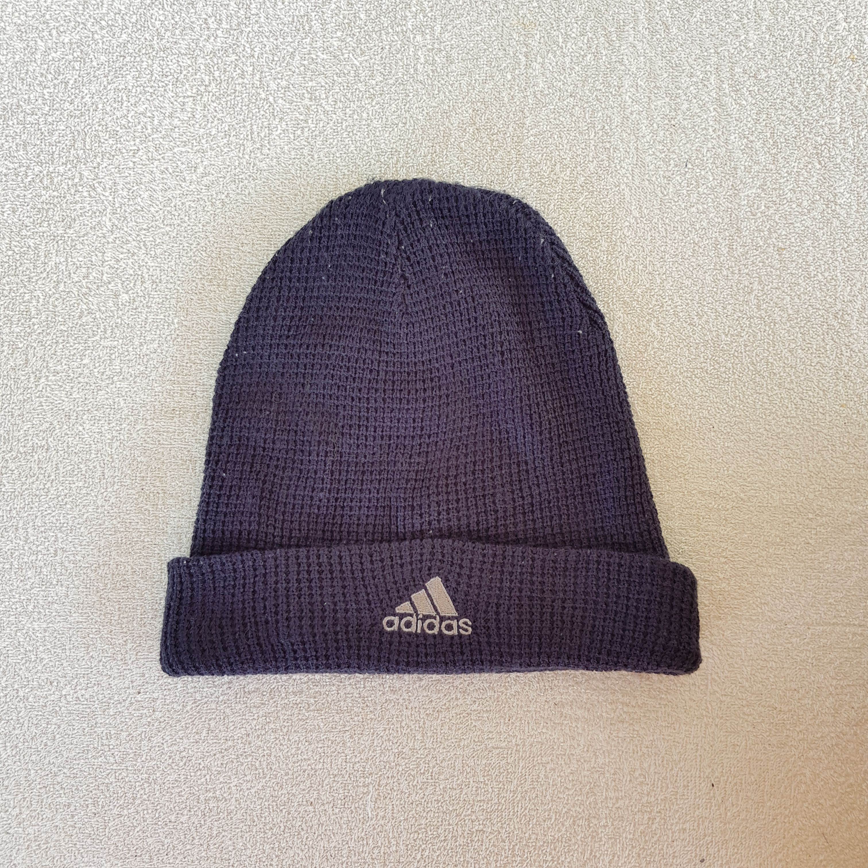 Japanese Brand × Vintage Vintage Adidas Beanie Hats Kniteed Crochet Snow Cap Size ONE SIZE - 5 Thumbnail