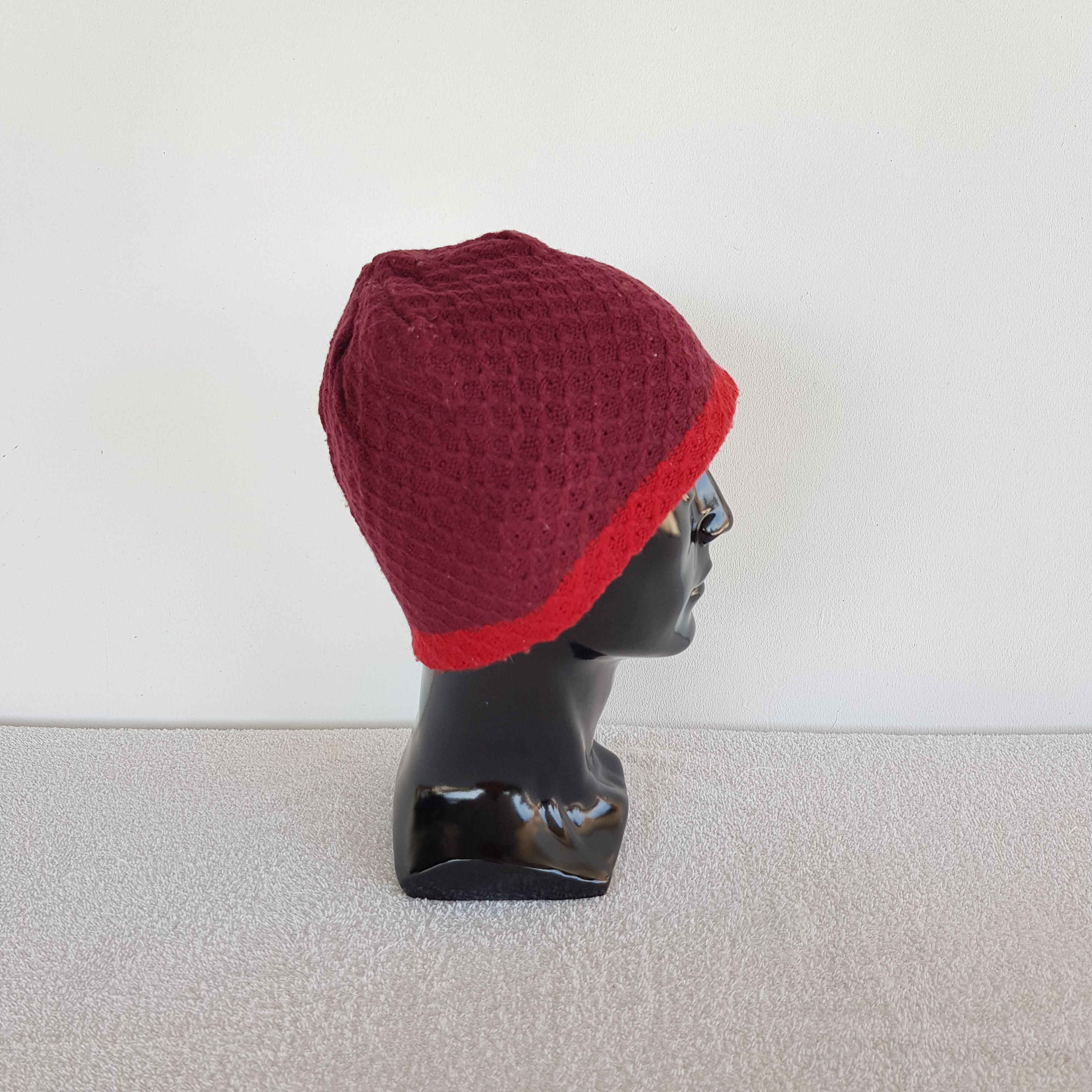 Japanese Brand × Vintage Roots Beanie Hats Canada Knitted Crochet Snow Cap Size ONE SIZE - 3 Thumbnail