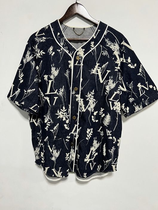 Louis Vuitton Baseball Shirt Black