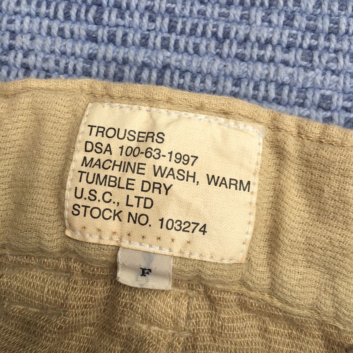 Avirex rare design avirex cotton-wool pants Size US 26 / EU 42 - 4 Thumbnail