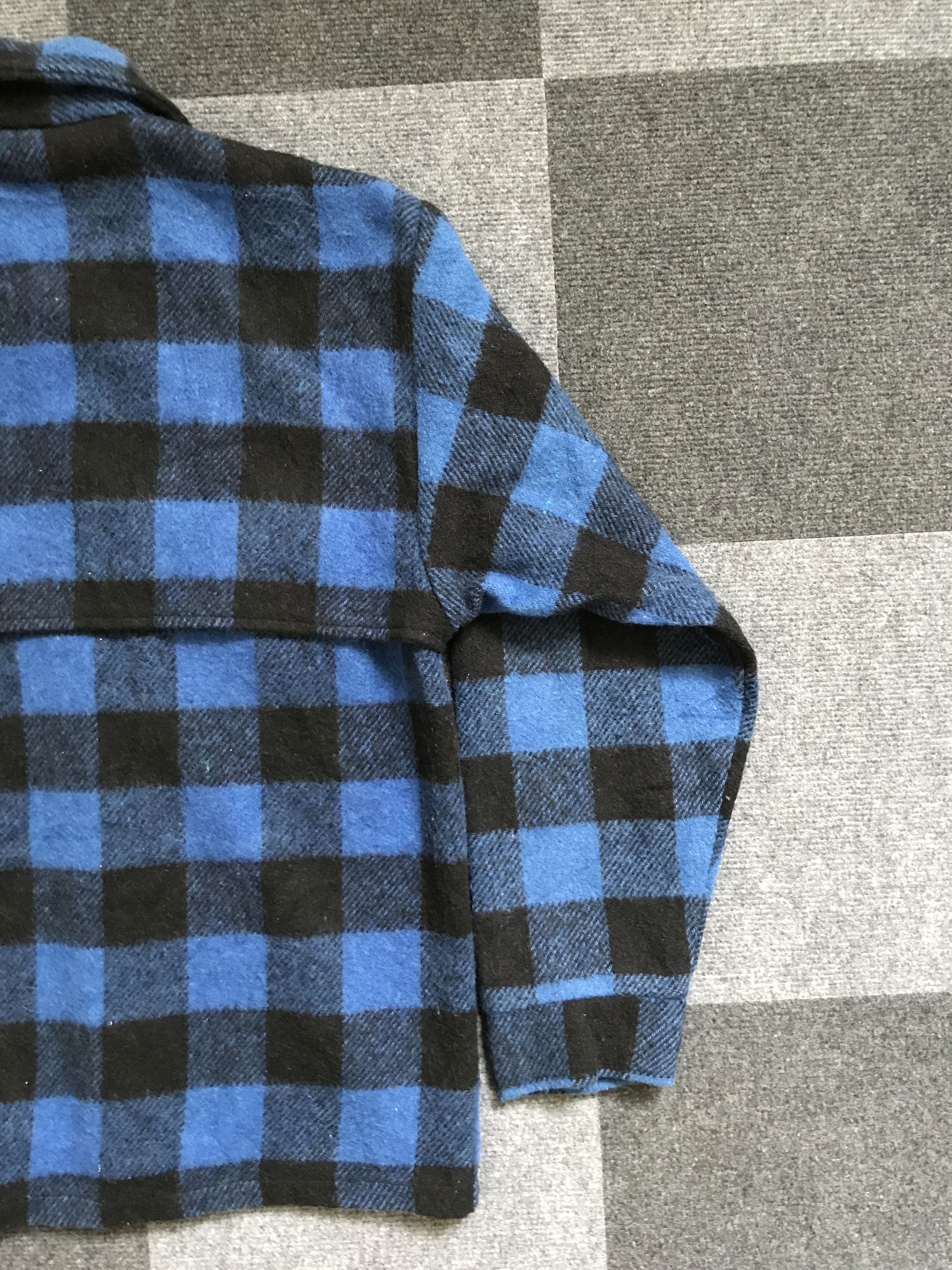 Vintage F6 Vintage CODET Double Pocket Heavy Plaid Flannel Size US S / EU 44-46 / 1 - 12 Thumbnail