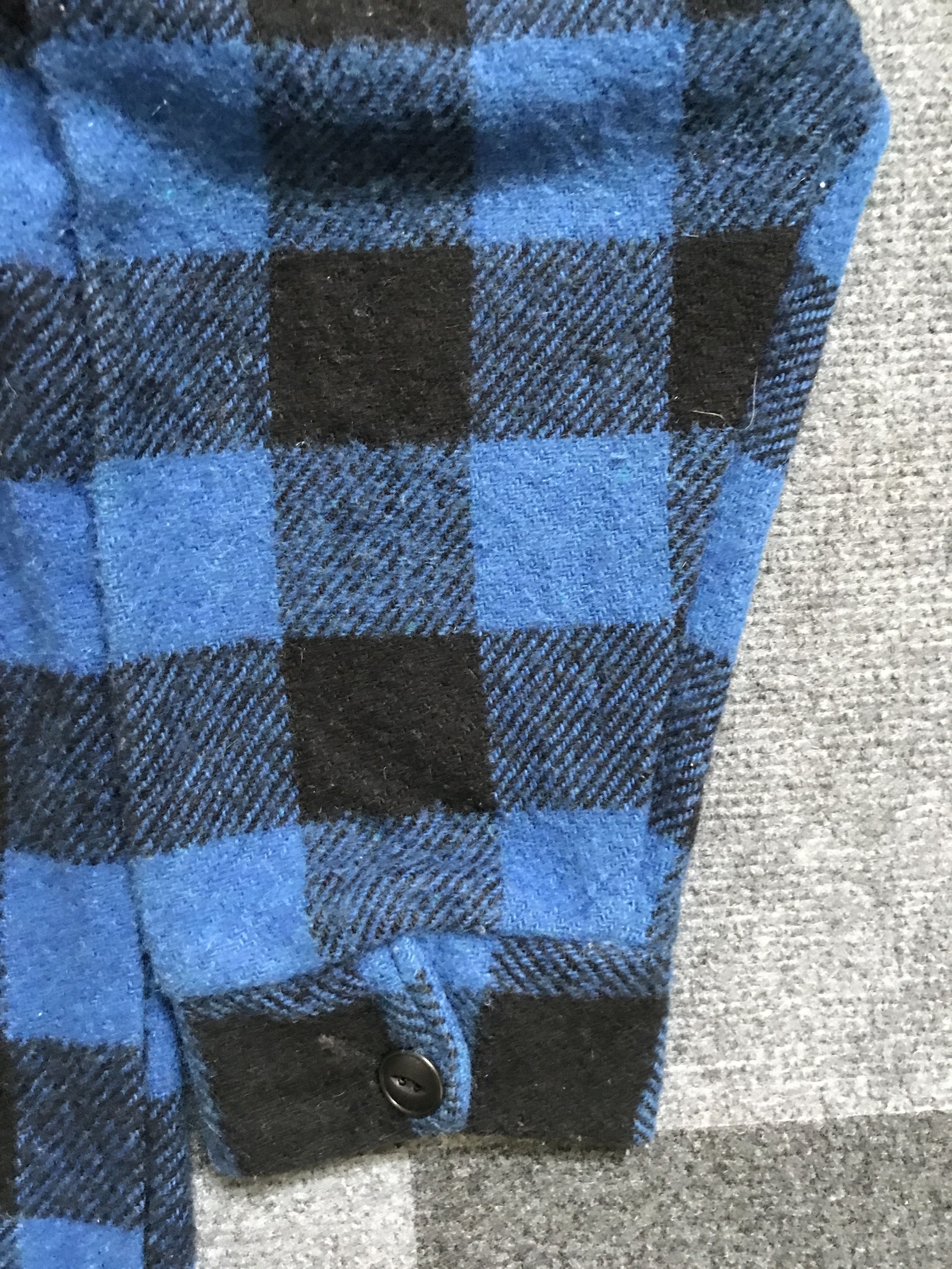 Vintage F6 Vintage CODET Double Pocket Heavy Plaid Flannel Size US S / EU 44-46 / 1 - 9 Thumbnail