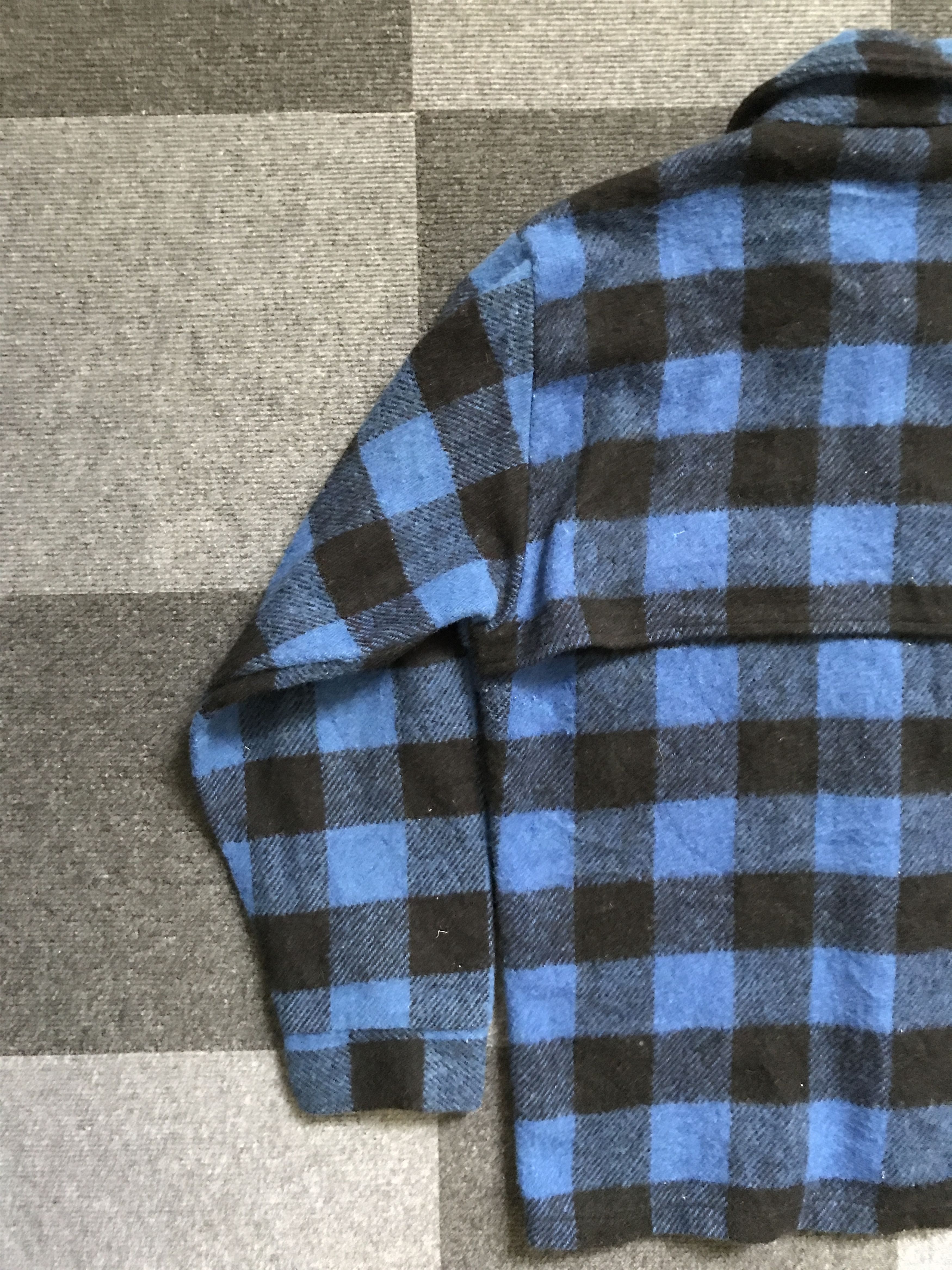 Vintage F6 Vintage CODET Double Pocket Heavy Plaid Flannel Size US S / EU 44-46 / 1 - 13 Thumbnail