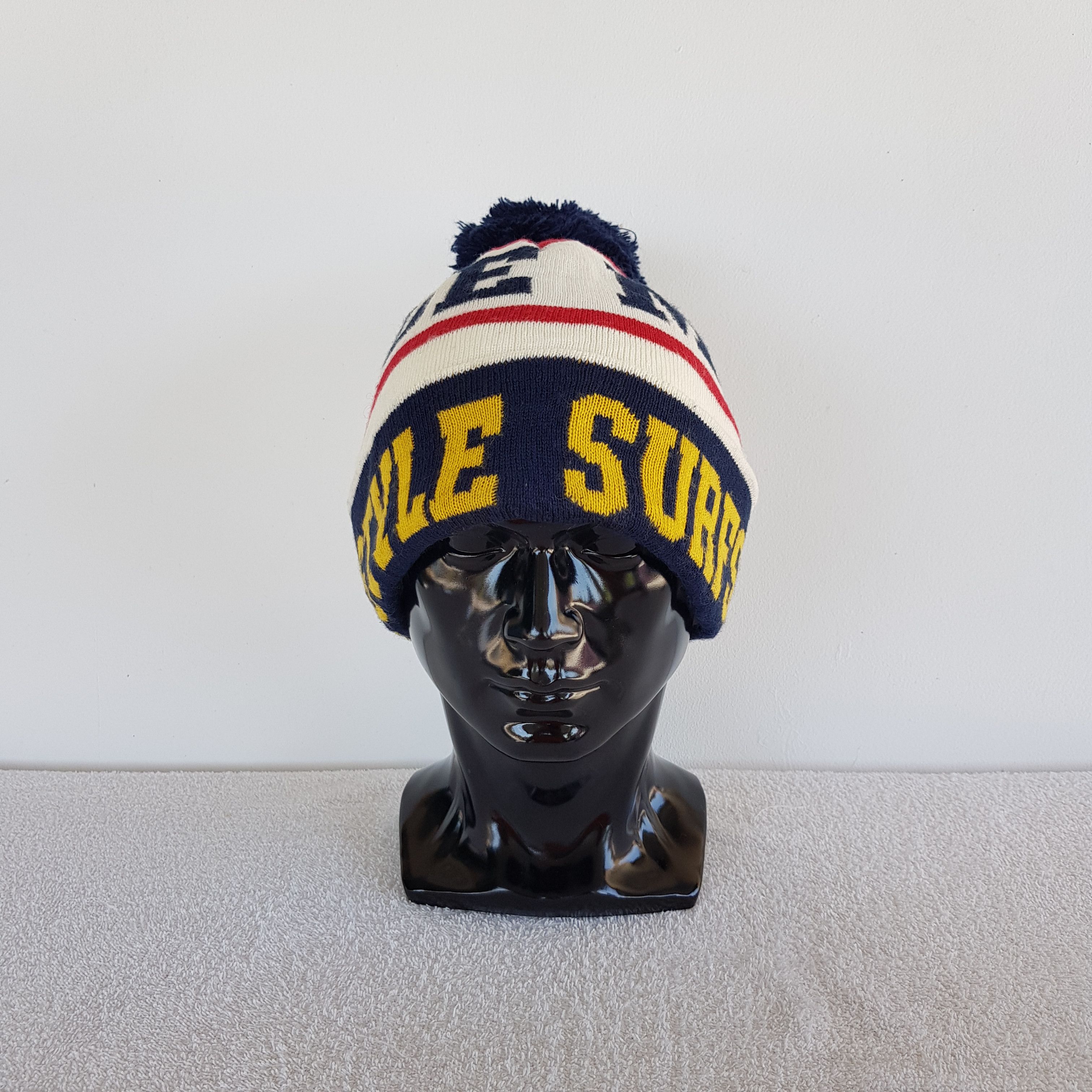 Japanese Brand × Vintage Japanese Surf Style Beanie Snow Cap Hats Surfwear AC10377. Size ONE SIZE - 2 Thumbnail