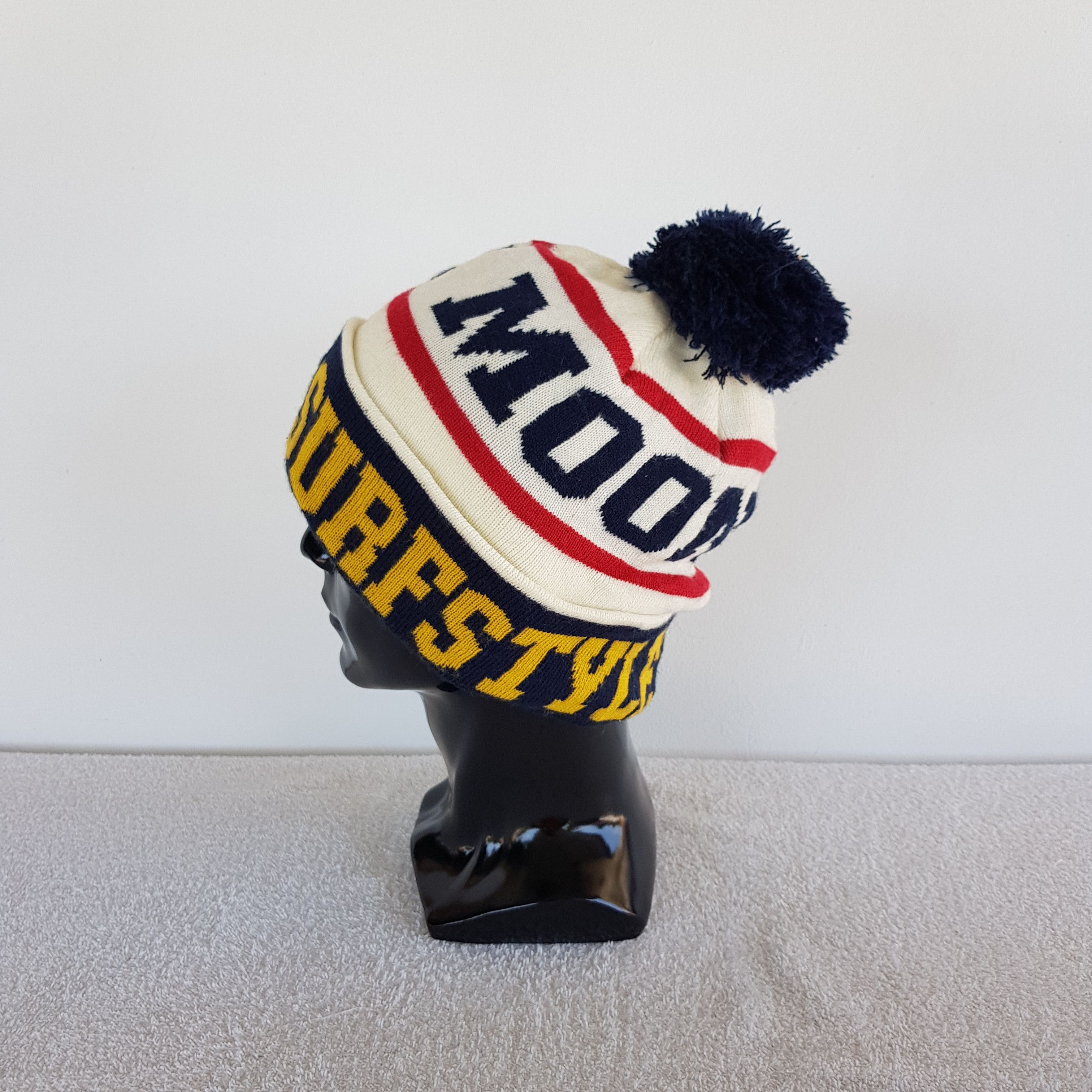 Japanese Brand × Vintage Japanese Surf Style Beanie Snow Cap Hats Surfwear AC10377. Size ONE SIZE - 4 Thumbnail