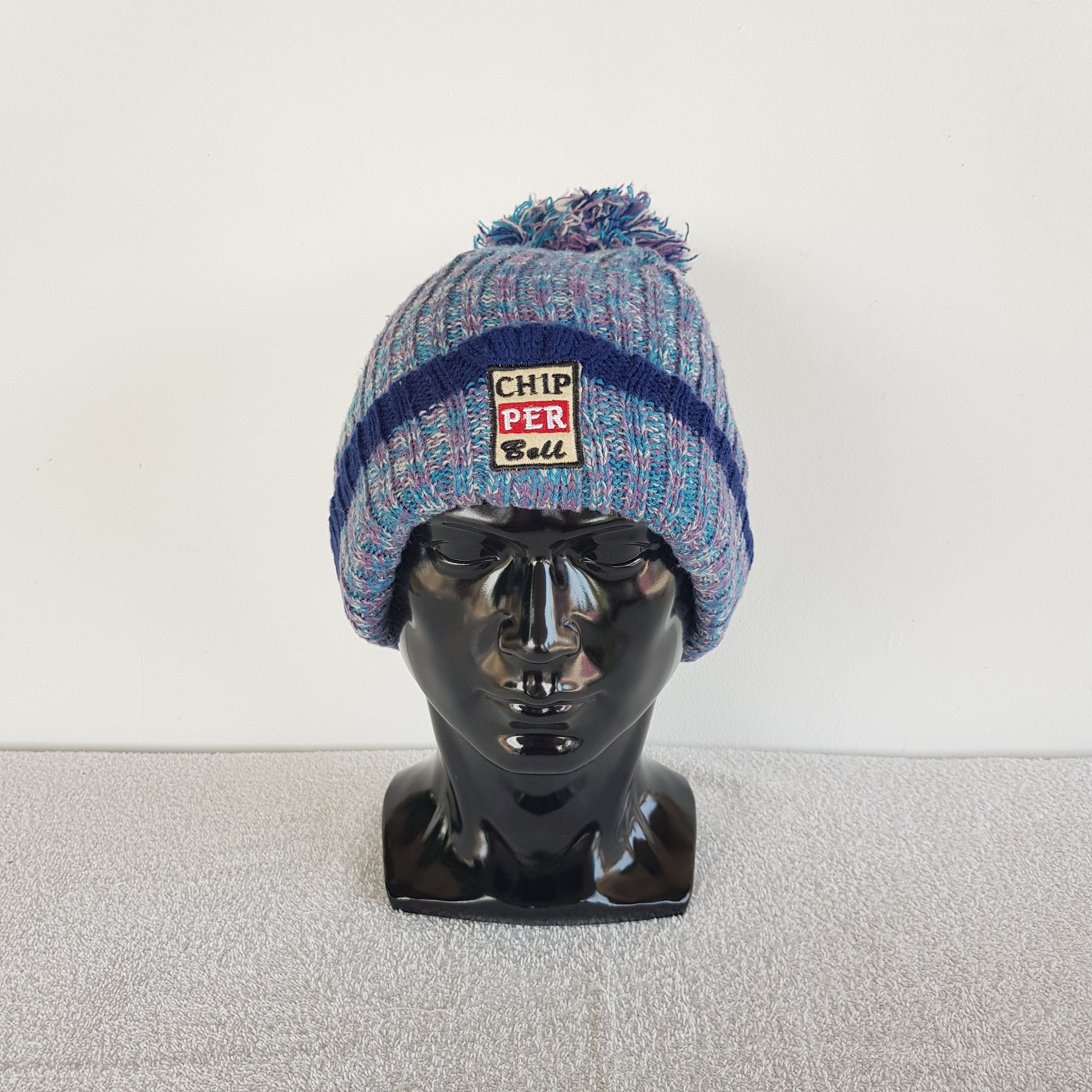 Japanese Brand × Vintage Chip per Ball Beanie Snow Cap Japanese Knitted Crochet Hats Size ONE SIZE - 1 Thumbnail
