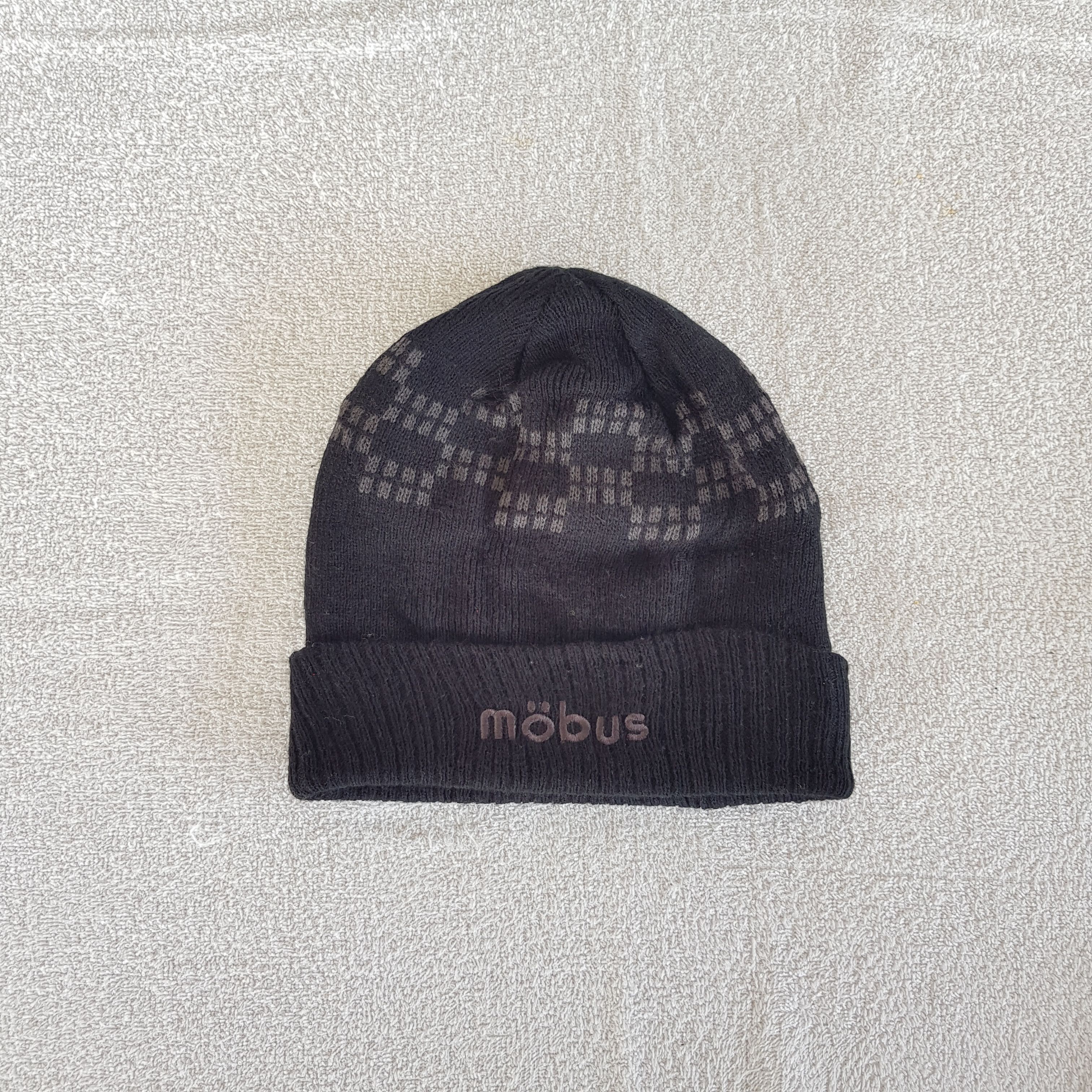 Japanese Brand × Vintage Mobus Japanese Beanie Snow Cap Knitted Hats - AC10335. Size ONE SIZE - 5 Thumbnail