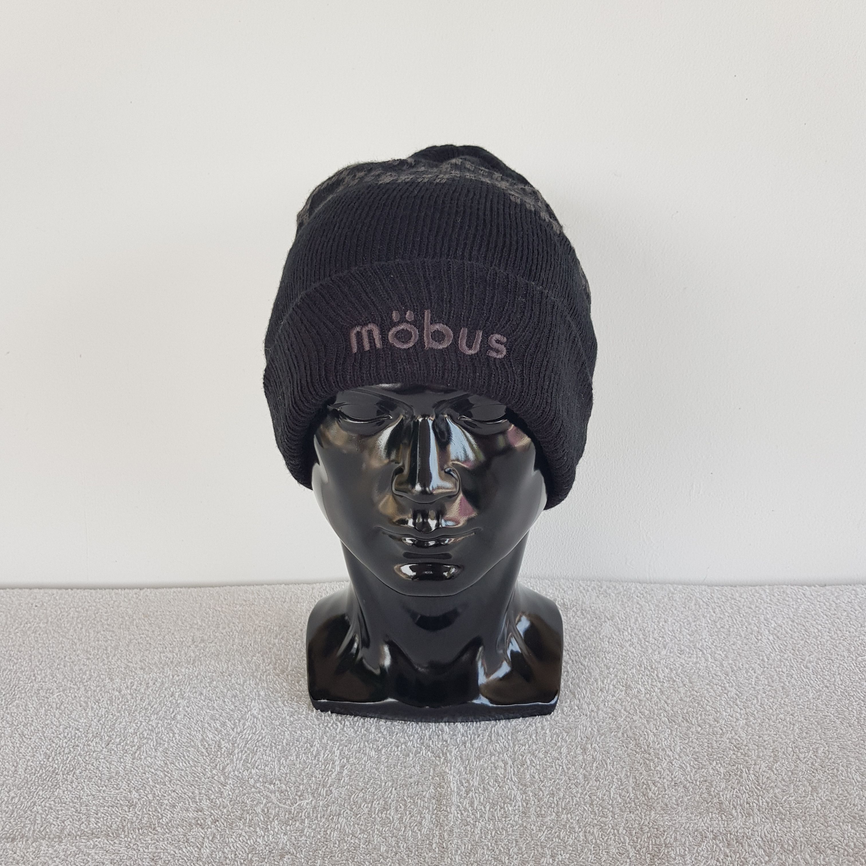 Japanese Brand × Vintage Mobus Japanese Beanie Snow Cap Knitted Hats - AC10335. Size ONE SIZE - 1 Thumbnail