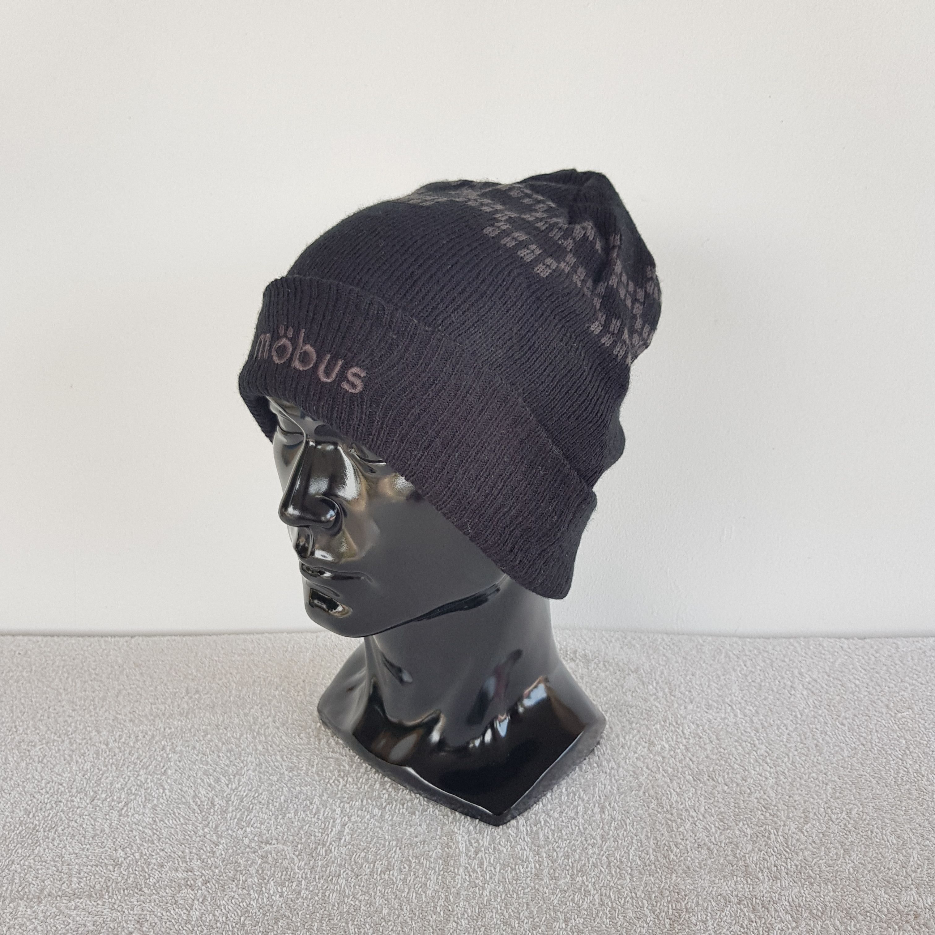 Japanese Brand × Vintage Mobus Japanese Beanie Snow Cap Knitted Hats - AC10335. Size ONE SIZE - 2 Thumbnail