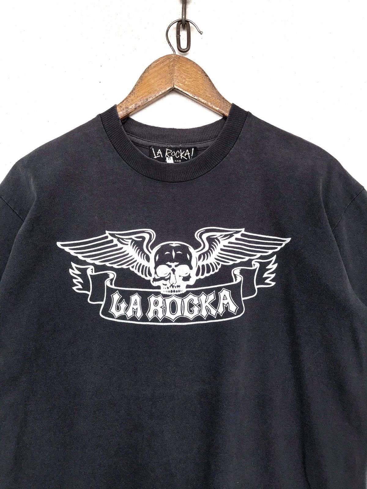 Vintage Vintage La Rocka! England Skull Shirt Size US M / EU 48-50 / 2 - 4 Thumbnail