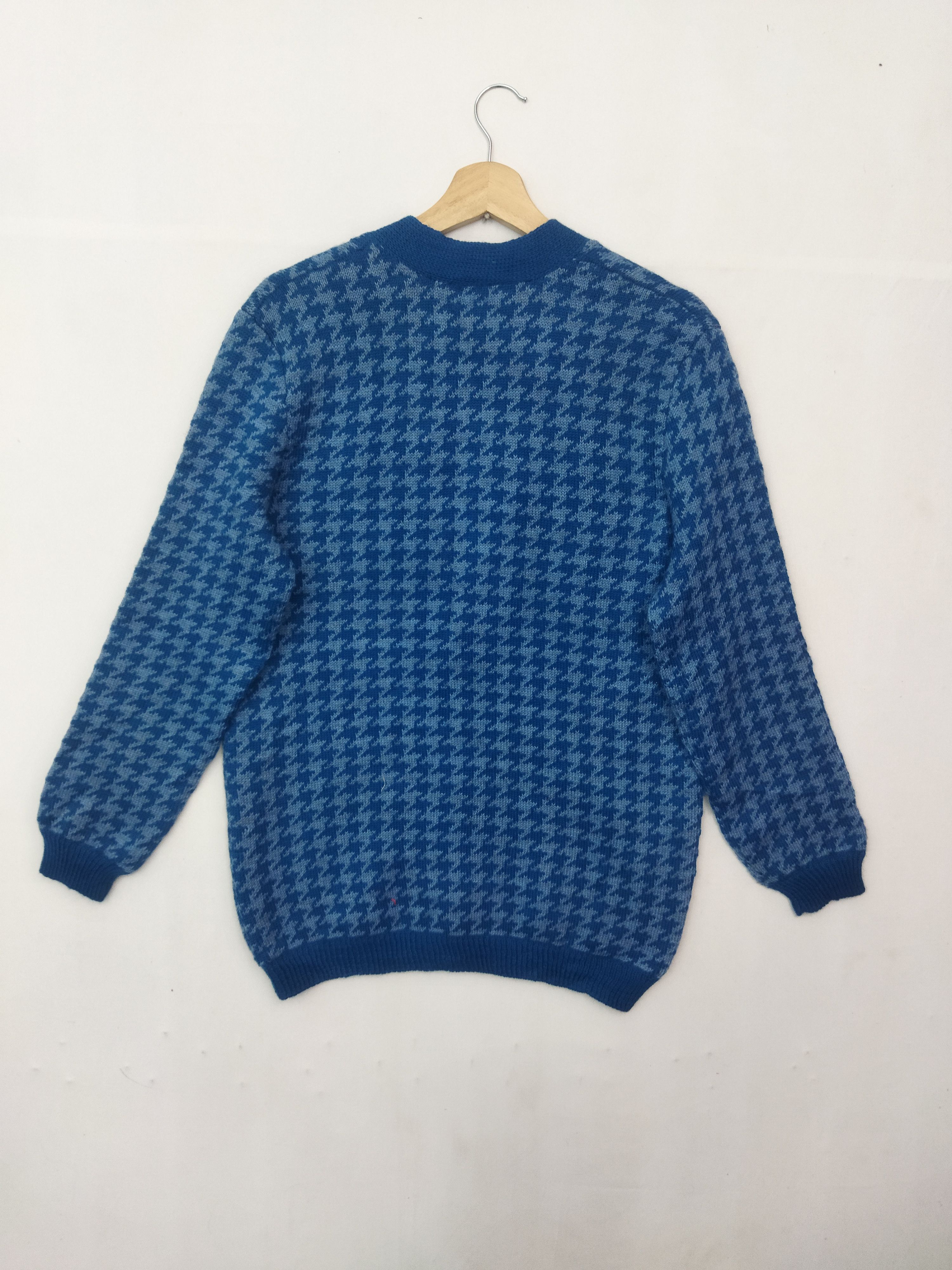 Vintage Unbrand Cardigan Saggy Knit Jumper Hounstooht