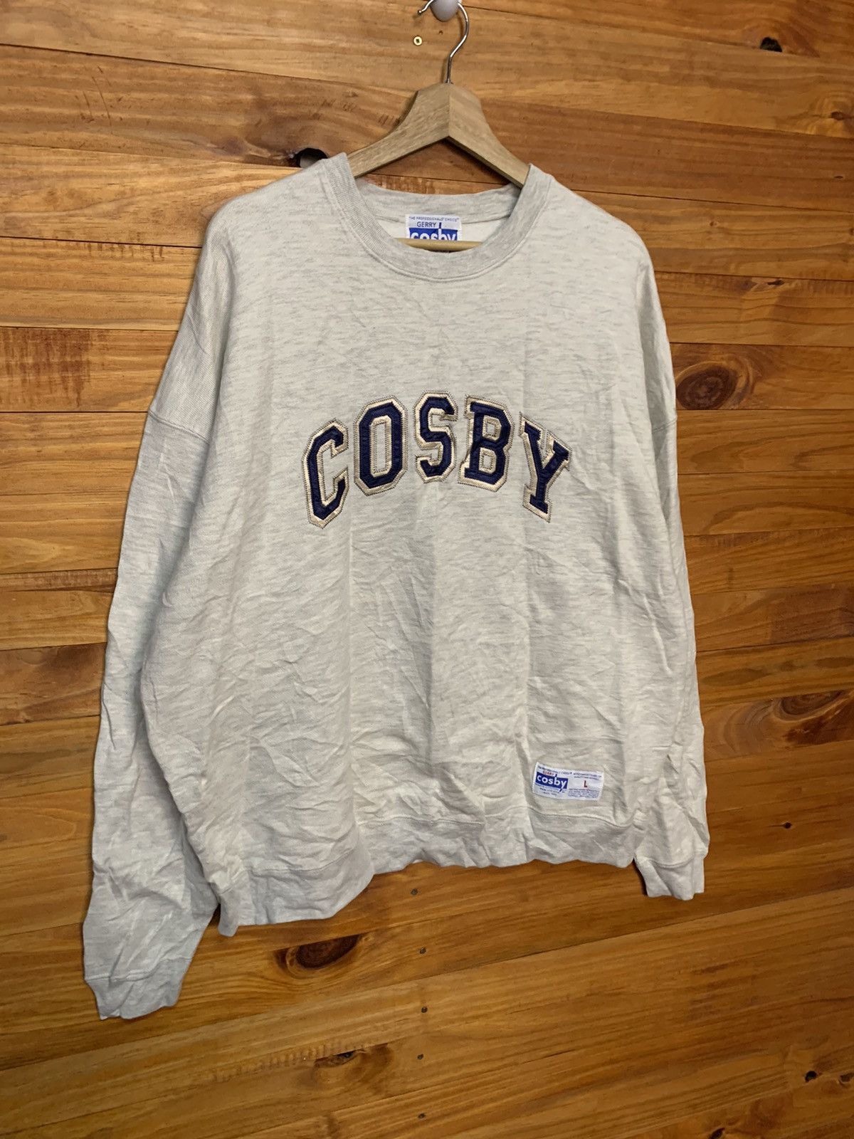 Vintage Vintage Embroidered Cosby By Gerry Sweatshirt Size US L / EU 52-54 / 3 - 3 Thumbnail