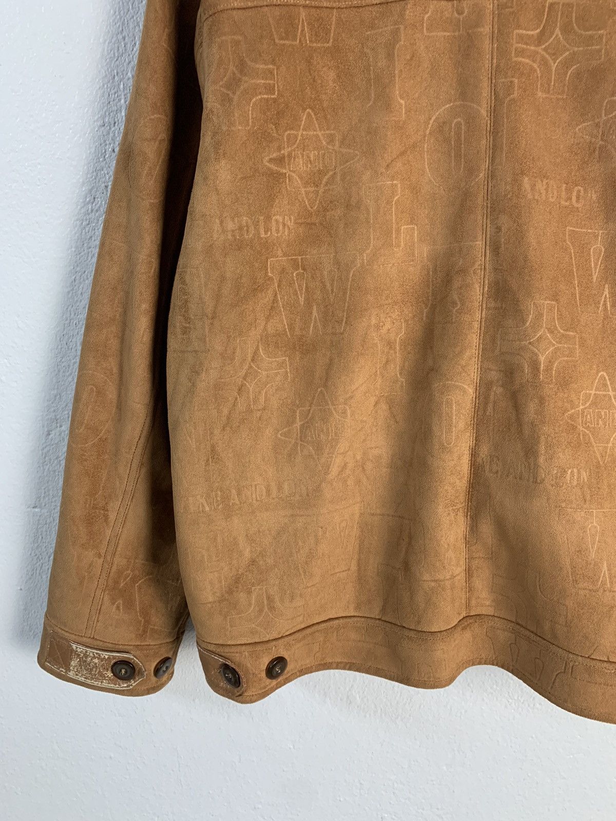 Japanese Brand Wike & Lon Monogram Jacket Size US M / EU 48-50 / 2 - 9 Thumbnail