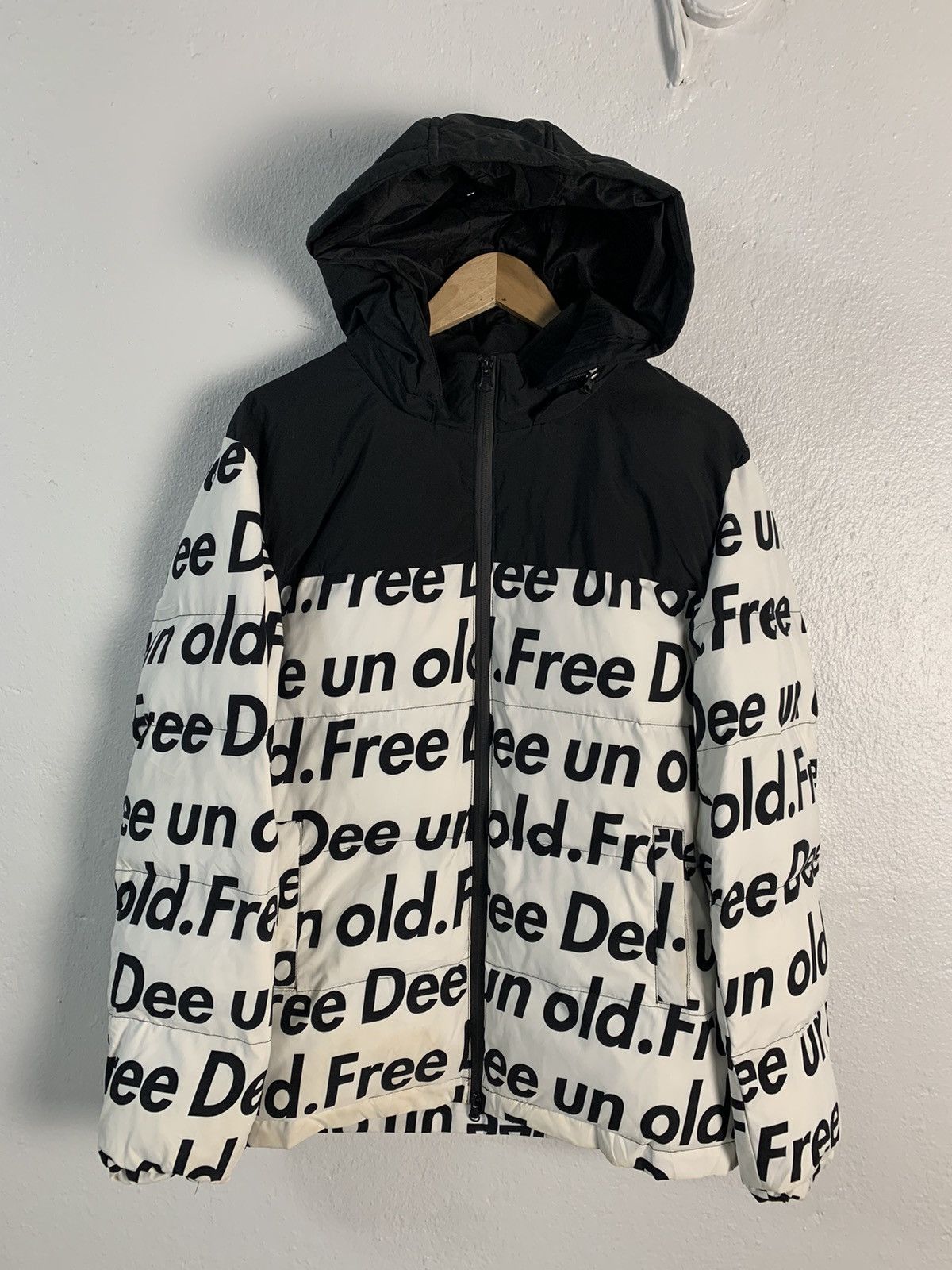 Japanese Brand Freede Monogram Puffer Jacket Size US M / EU 48-50 / 2 - 1 Thumbnail