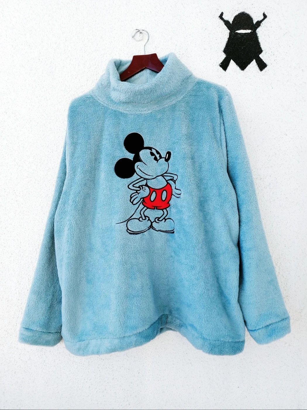 VINTAGE DISNEY FLEECE SWEATER XL XLARGE