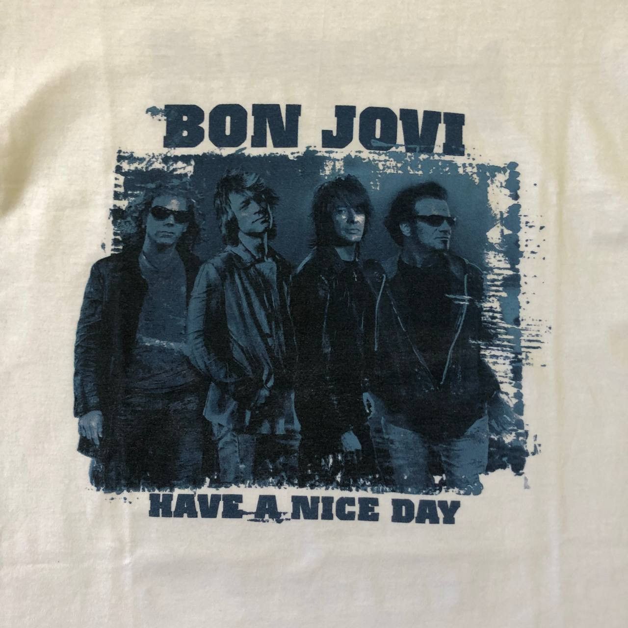 Band Tees Vintage 2005 Bon Jovi World Tour Have A Nice Day T Shirt Size US S / EU 44-46 / 1 - 7 Thumbnail