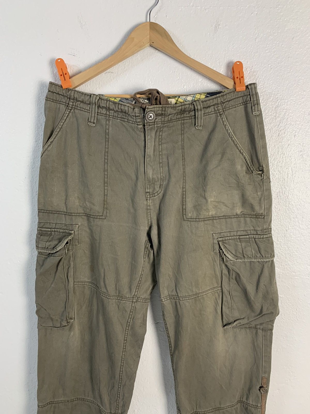 Japanese Brand Real Crush Clothing Multipocket Cargo Pants Size US 36 / EU 52 - 3 Thumbnail