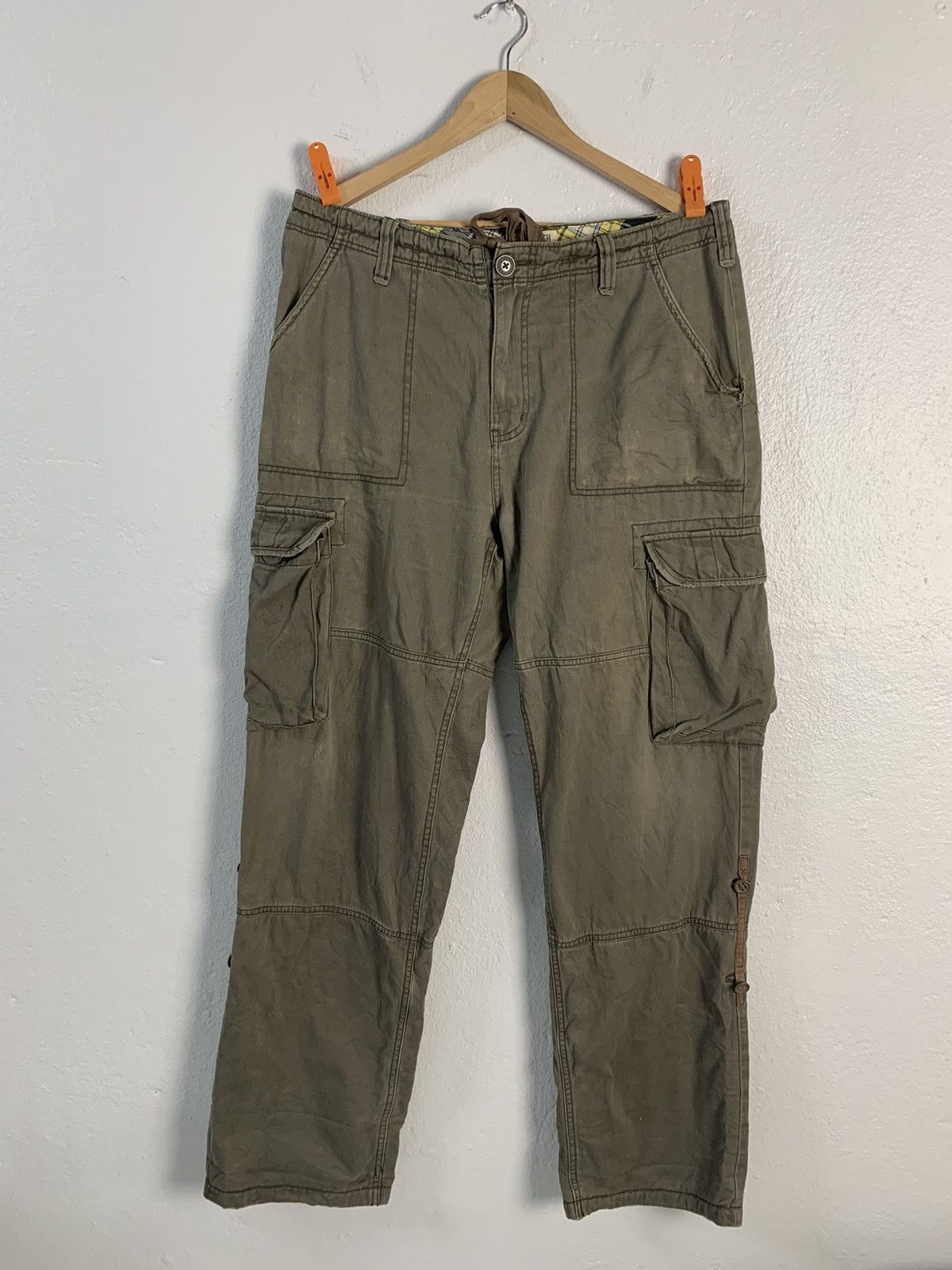 Japanese Brand Real Crush Clothing Multipocket Cargo Pants Size US 36 / EU 52 - 1 Thumbnail