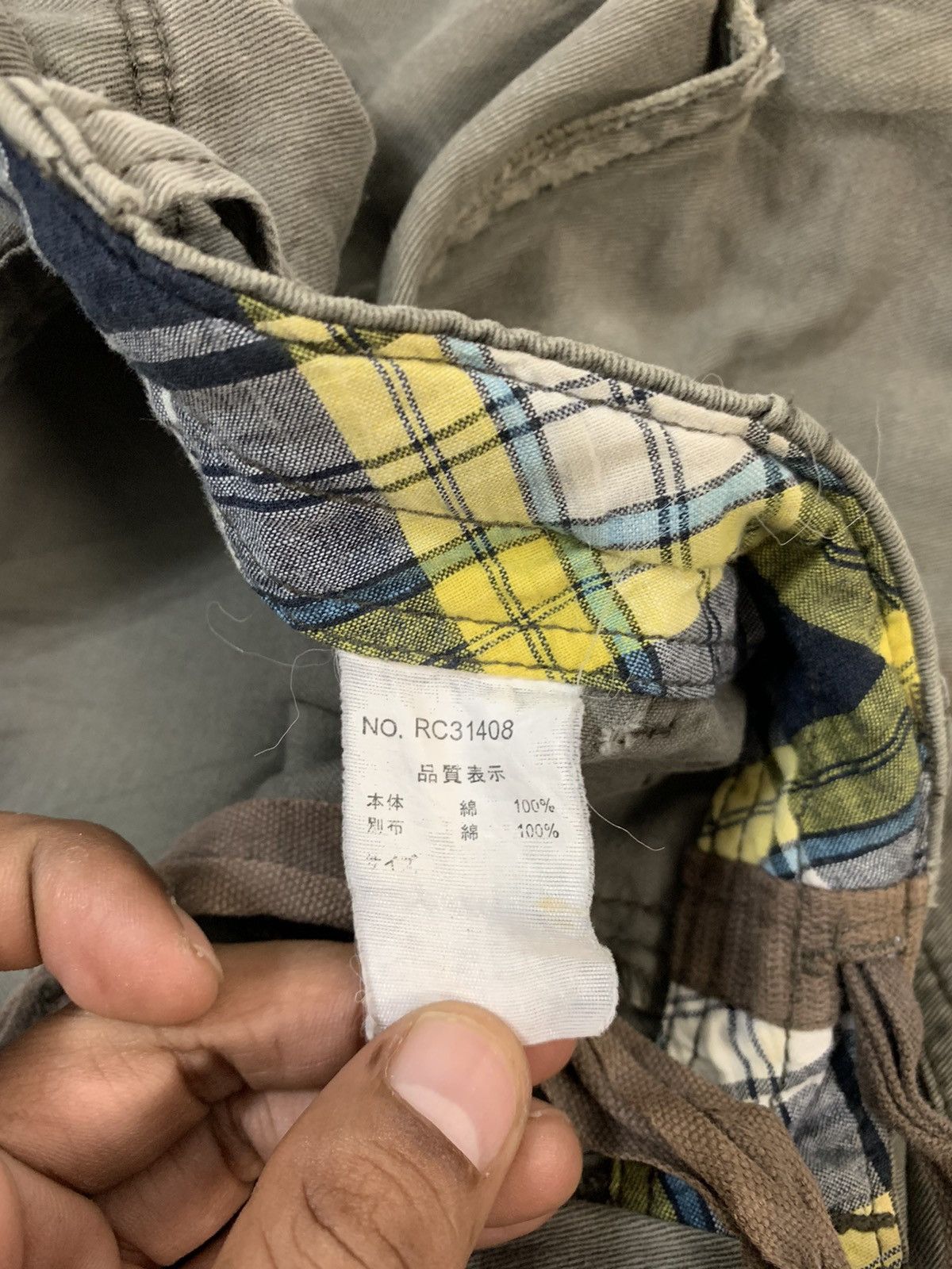 Japanese Brand Real Crush Clothing Multipocket Cargo Pants Size US 36 / EU 52 - 5 Thumbnail