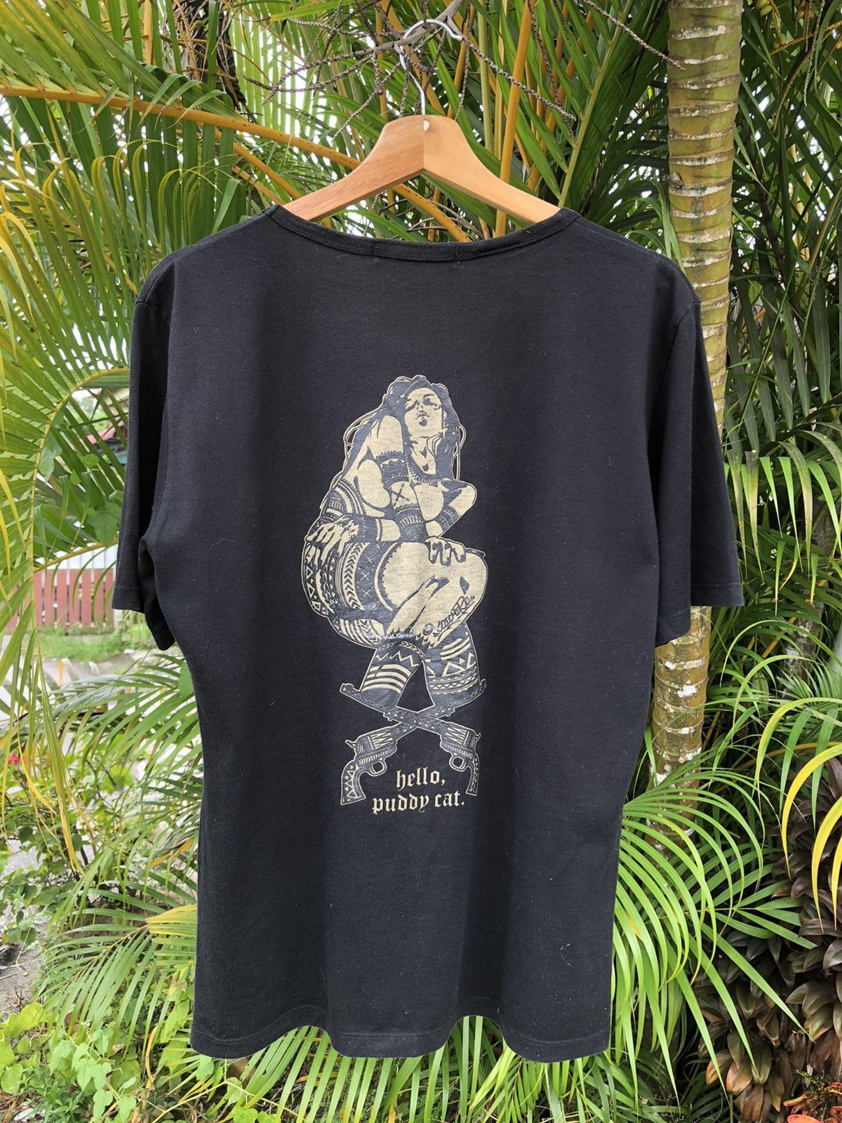 ☆roarguns PISTOL\" SWAROVSKI CRYSTAL Tee roarguns 