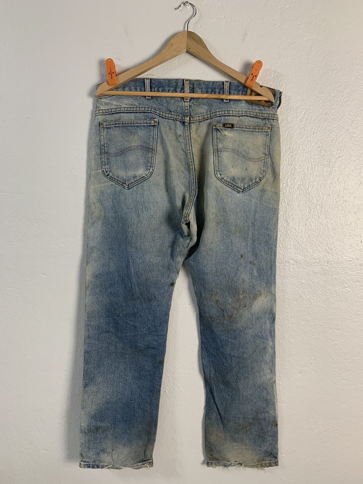Lee Vintage Lee Distressed Jeans Size US 38 / EU 54 - 5 Thumbnail