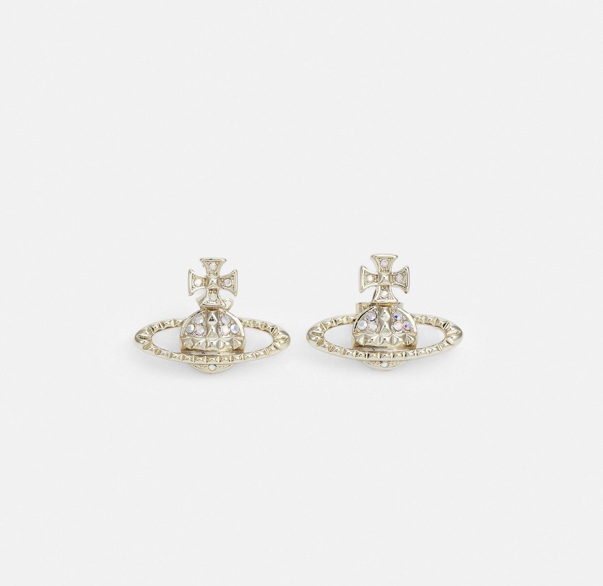 Vivienne Westwood Vivienne Westwood Crystal Orb Earrings Size ONE SIZE - 2 Thumbnail