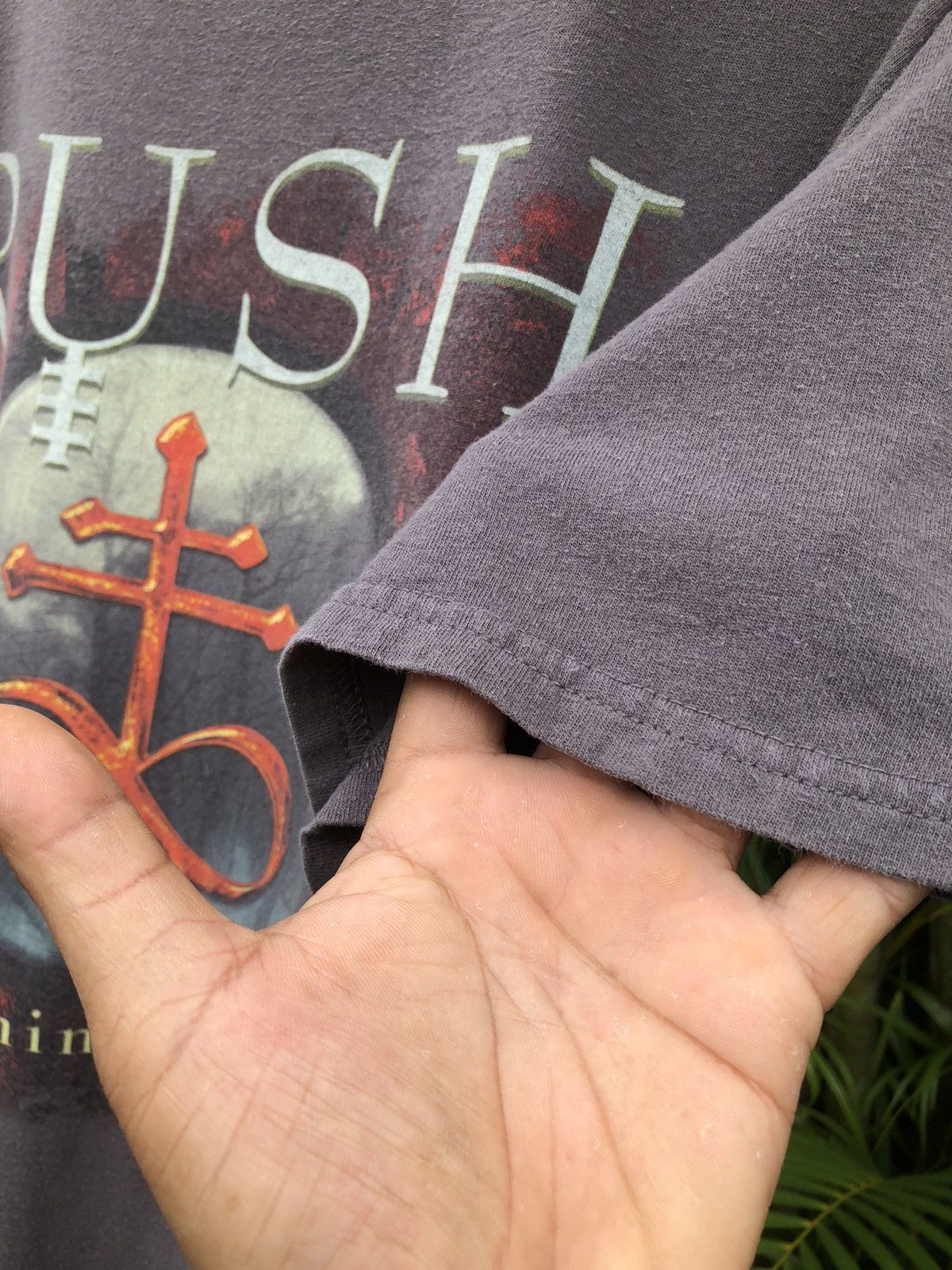 Band Tees SUN FADED🔥Rare🔥Vtg RUSH Band Time Machine Tour Tee Size US XL / EU 56 / 4 - 8 Thumbnail