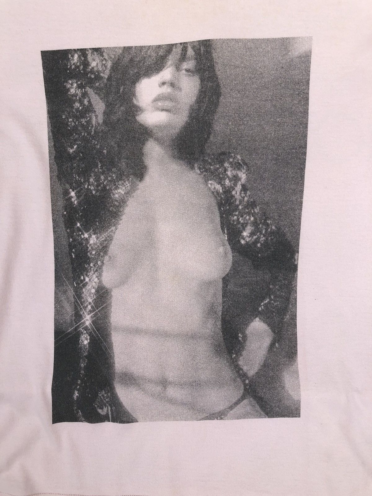 Band Tees LastDrop🔥Rare🔥Vtg Sexy Girl RollingStones Lad Musician Shirt Size S / US 4 / IT 40 - 5 Thumbnail