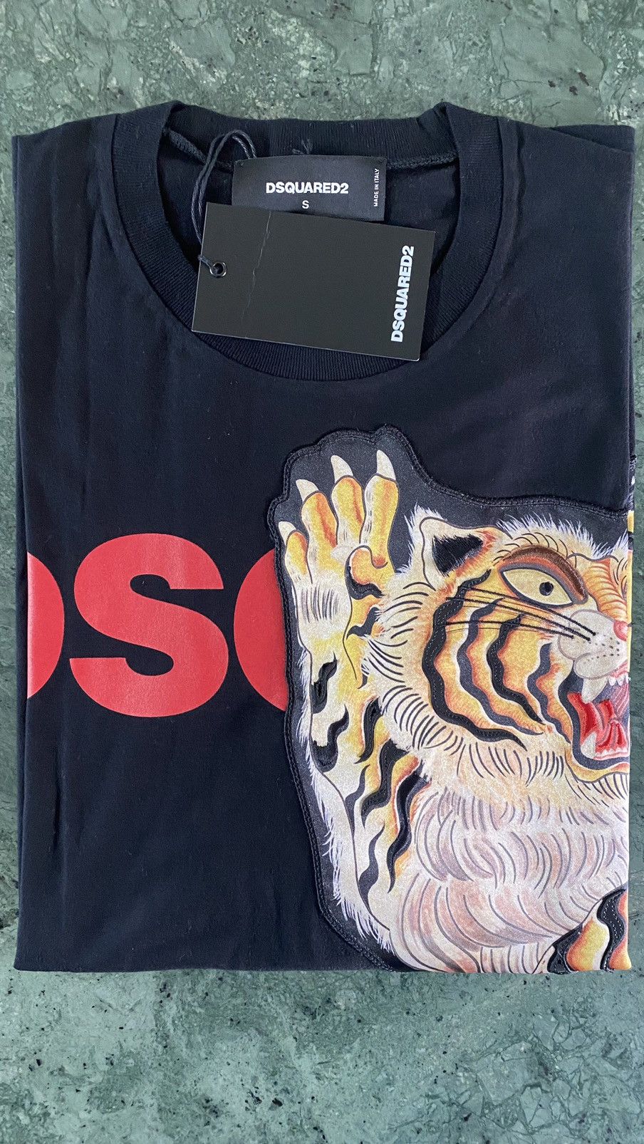 Dsquared2 Dsquared2 T-shirt tshirt tiger patch NWT RARE Size US S / EU 44-46 / 1 - 4 Thumbnail