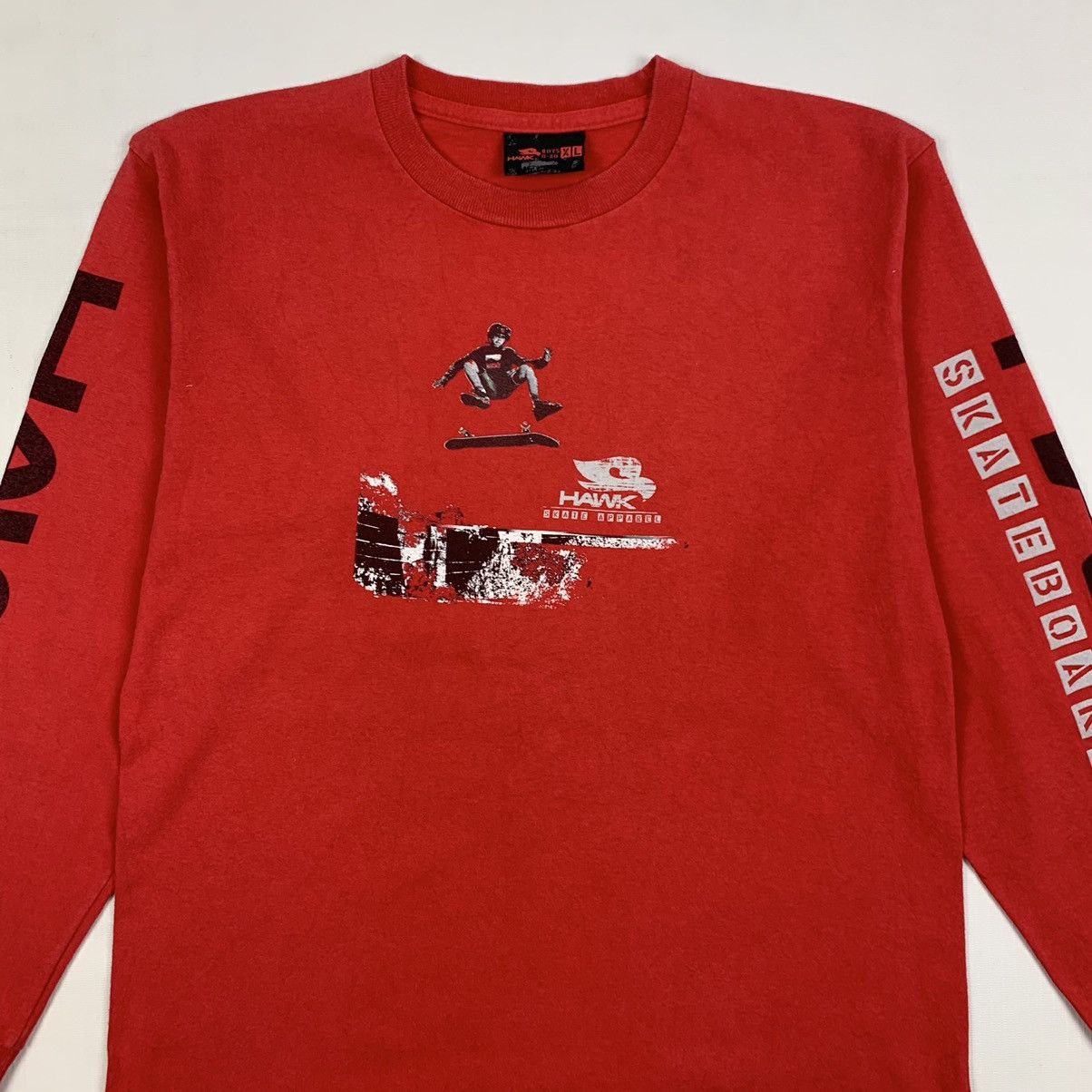 Hawk Vintage Hawk Skateboard Boys Shirt Size US S / EU 44-46 / 1 - 4 Thumbnail