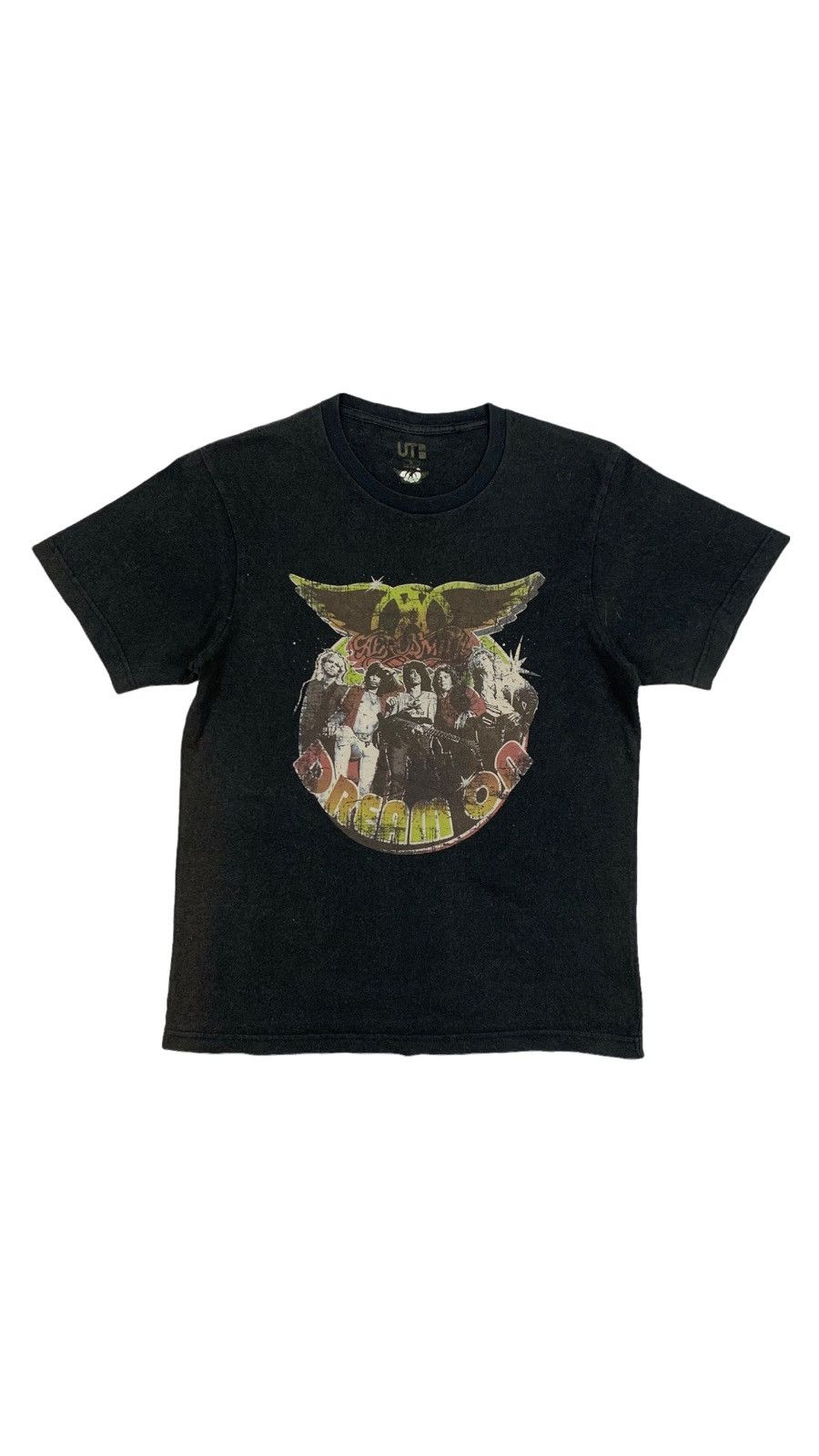 Aerosmith × Band Tees × Uniqlo Uniqlo X Aerosmith Band Sun Faded Shirt Size US M / EU 48-50 / 2 - 1 Thumbnail