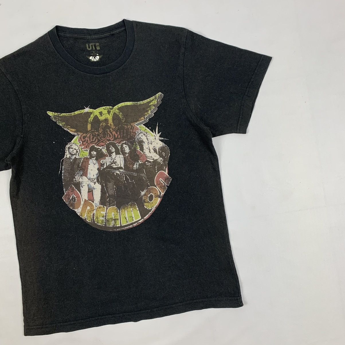 Aerosmith × Band Tees × Uniqlo Uniqlo X Aerosmith Band Sun Faded Shirt Size US M / EU 48-50 / 2 - 3 Thumbnail