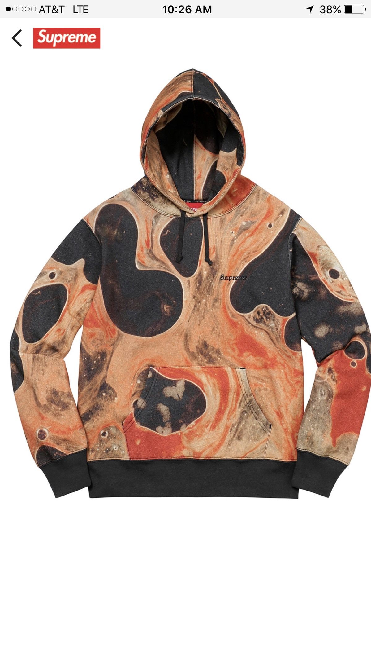 Supreme Supreme Blood And Semen Hoodie Grailed