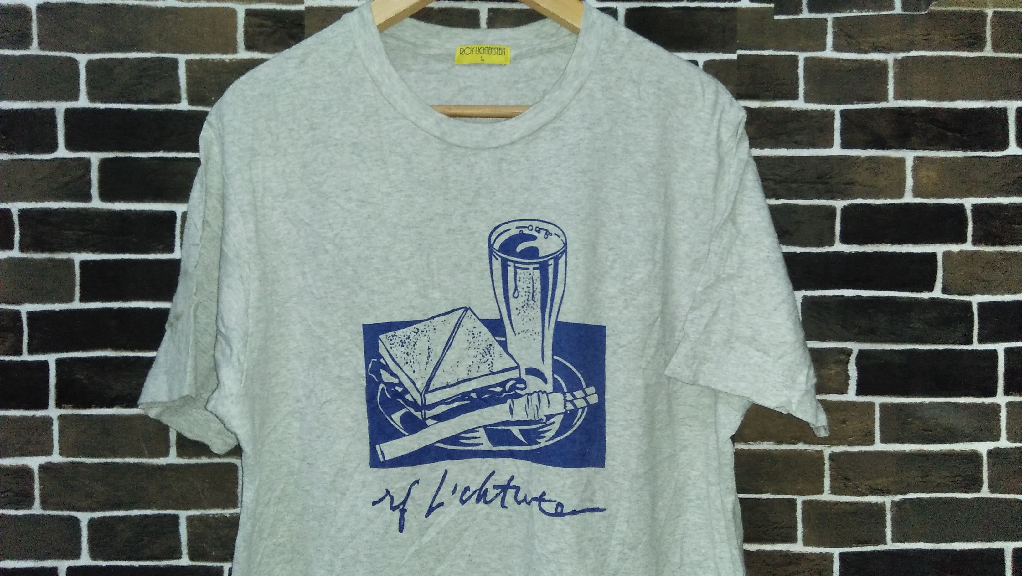 Uniqlo Uniqlo Roy Lichtenstein Art Tee Size US L / EU 52-54 / 3 - 3 Thumbnail