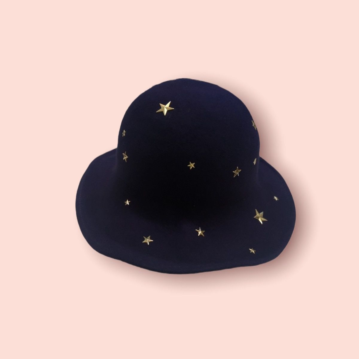 Designer × Moschino × Vintage VINTAGE MOSCHINO WIDE BRIM FELT BOWLER HAT JAPAN Size ONE SIZE - 5 Thumbnail