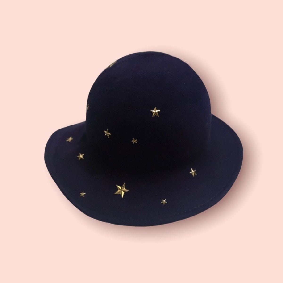 Designer × Moschino × Vintage VINTAGE MOSCHINO WIDE BRIM FELT BOWLER HAT JAPAN Size ONE SIZE - 3 Thumbnail