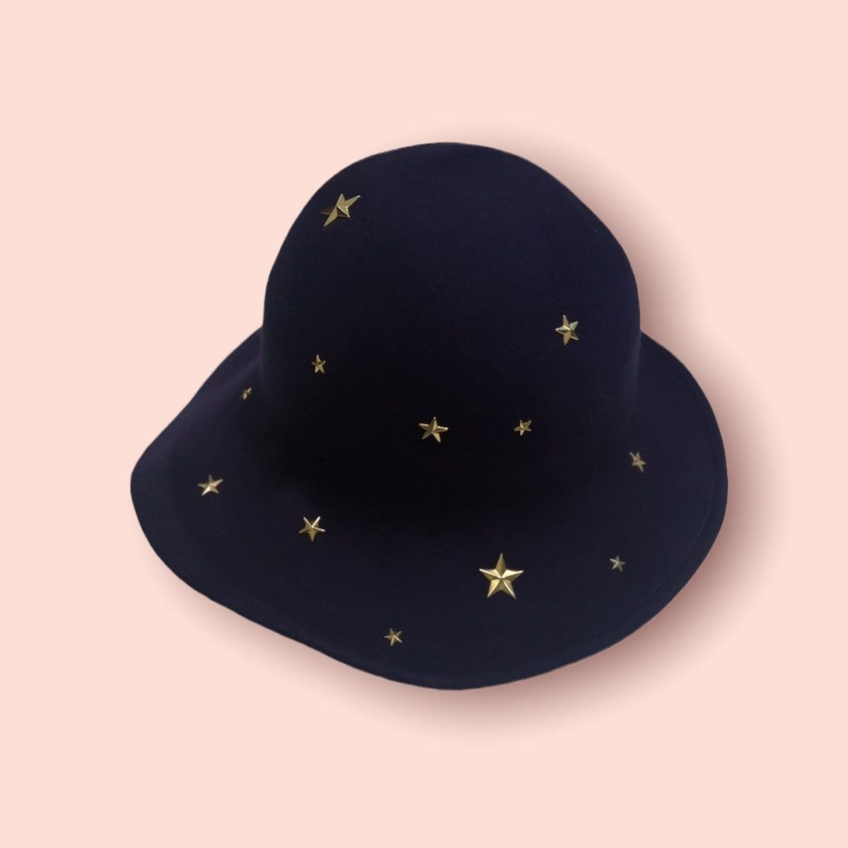 Designer × Moschino × Vintage VINTAGE MOSCHINO WIDE BRIM FELT BOWLER HAT JAPAN Size ONE SIZE - 4 Thumbnail