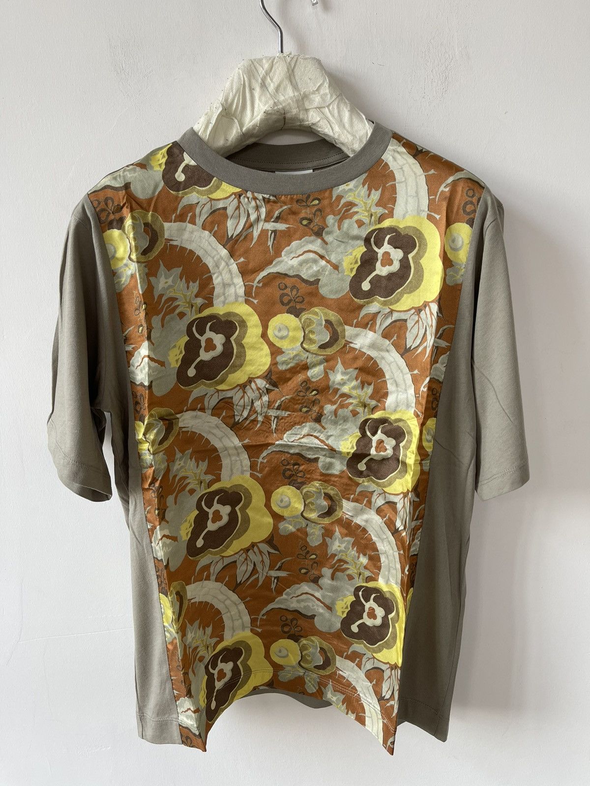 Cotton-Viscose T-Shirt With Floral Print